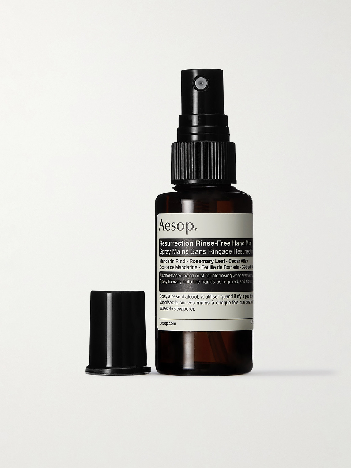 Shop Aesop Resurrection Rinse-free Hand Mist, 50ml In Colorless