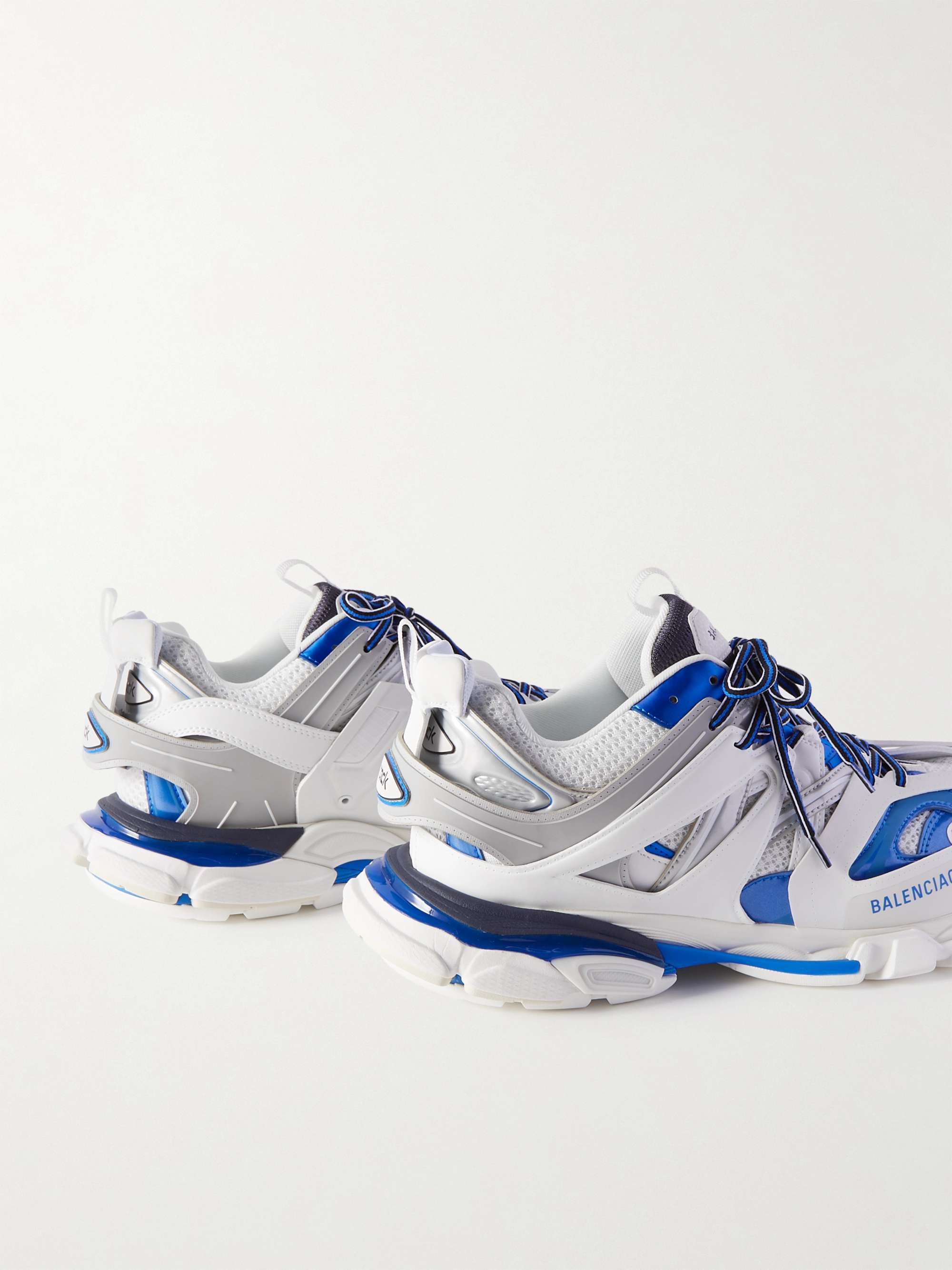 BALENCIAGA Track.2 Nylon, Mesh and Rubber Sneakers