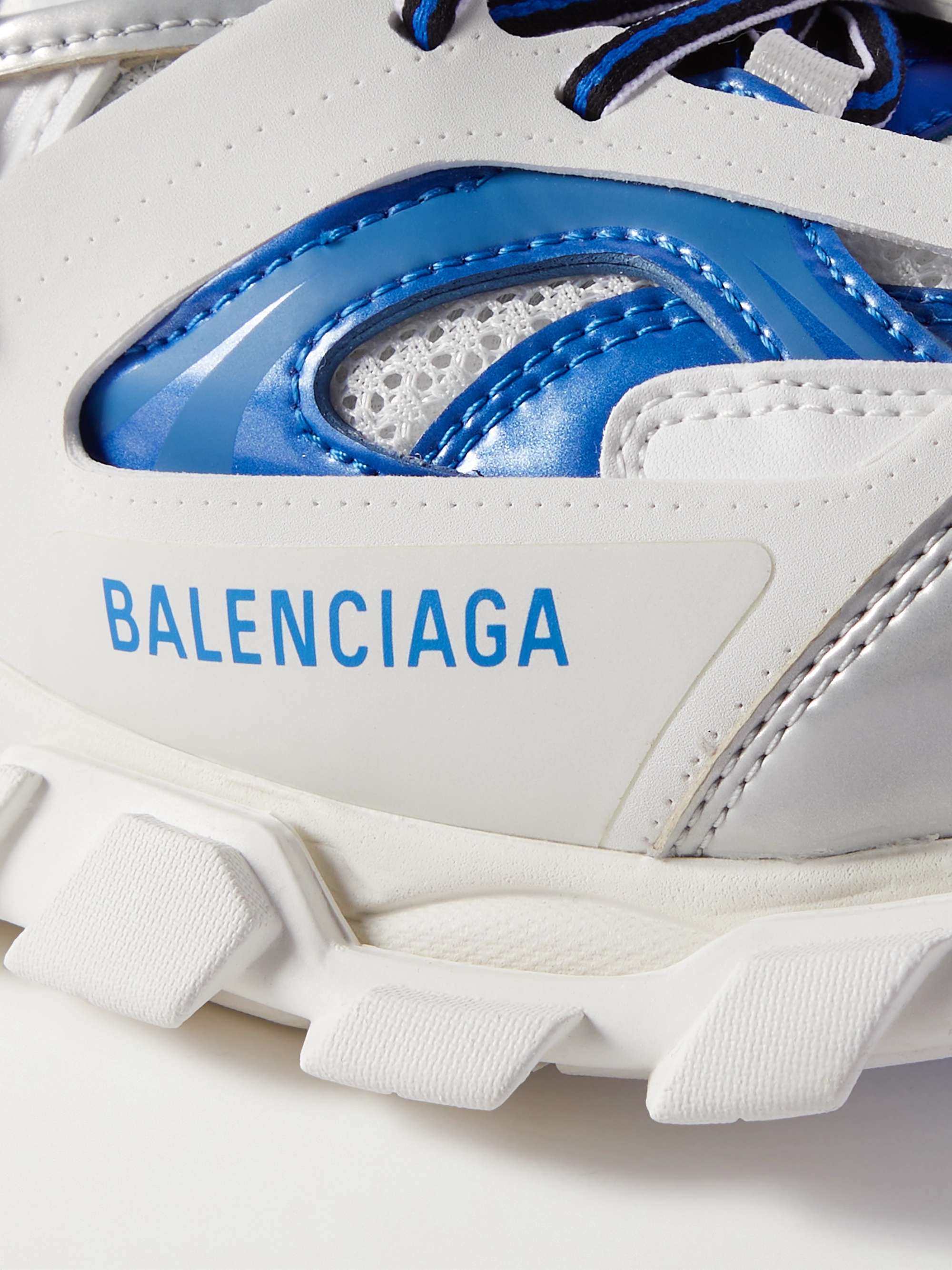 BALENCIAGA Track.2 Nylon, Mesh and Rubber Sneakers