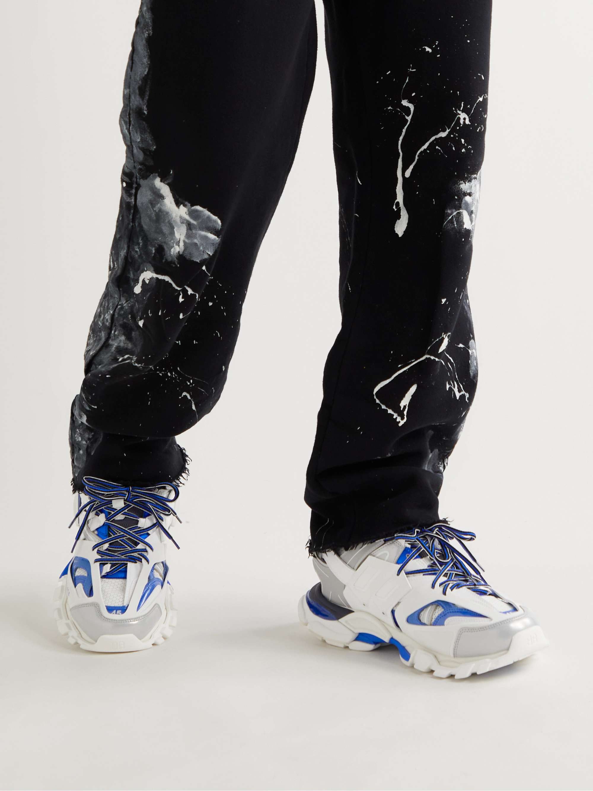 BALENCIAGA Track.2 Nylon, Mesh and Rubber Sneakers