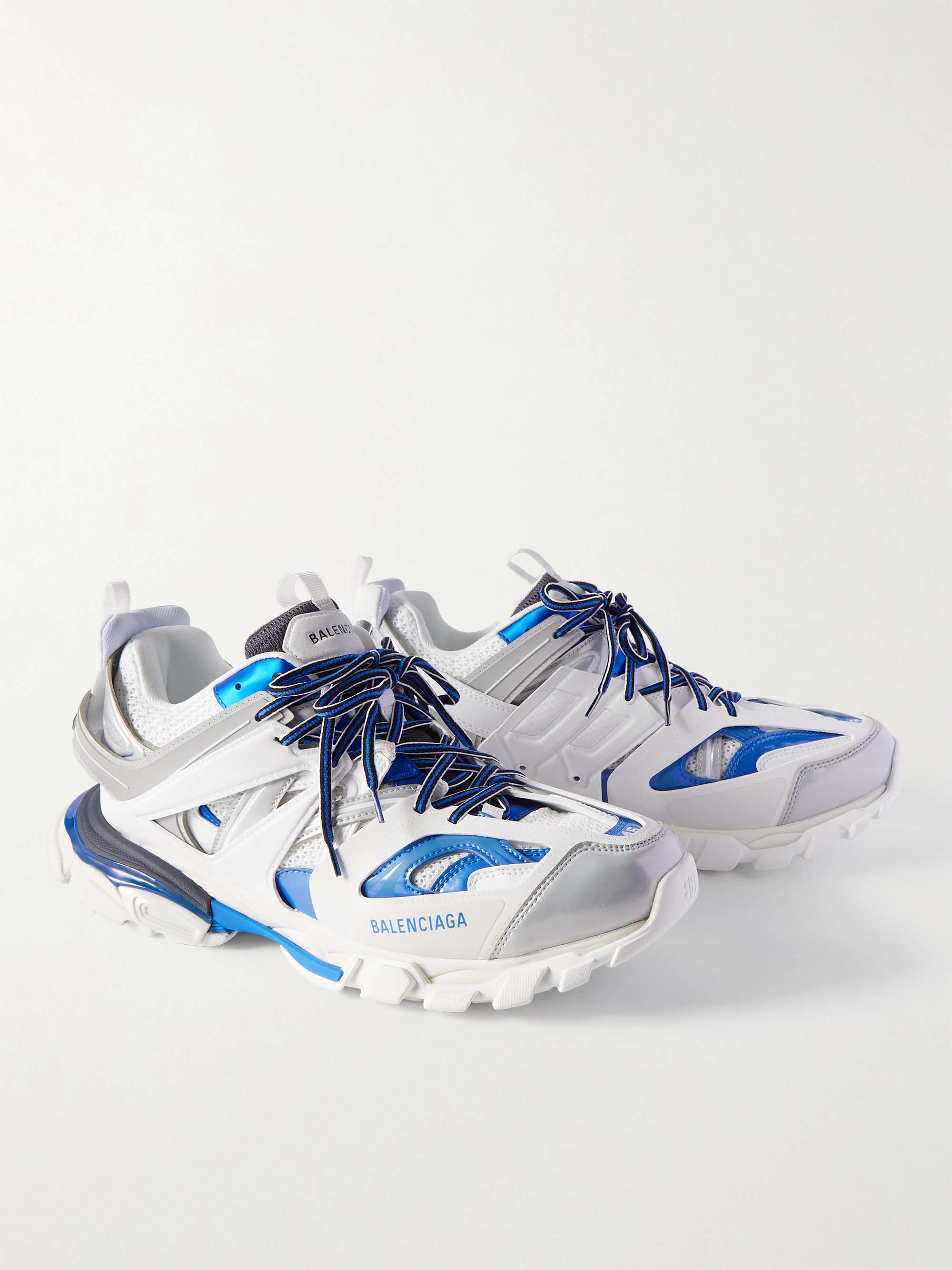 BALENCIAGA Track.2 Nylon, Mesh and Rubber Sneakers