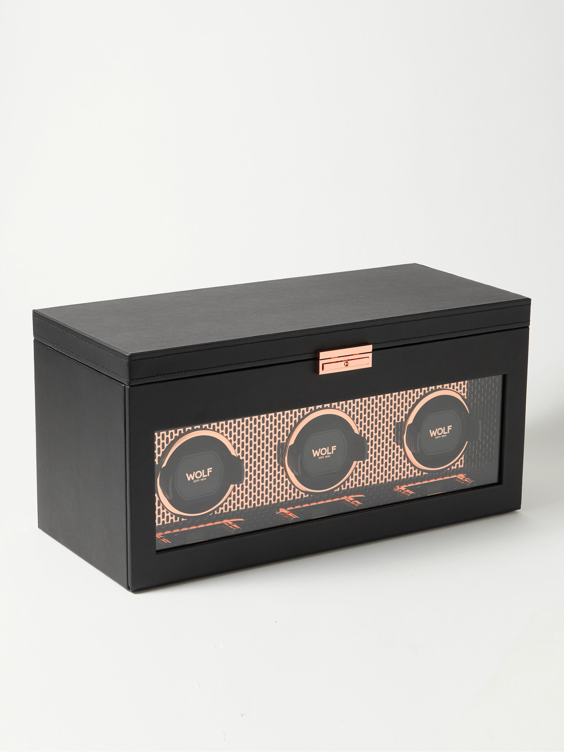 Axis Triple Vegan Leather Watch Winder