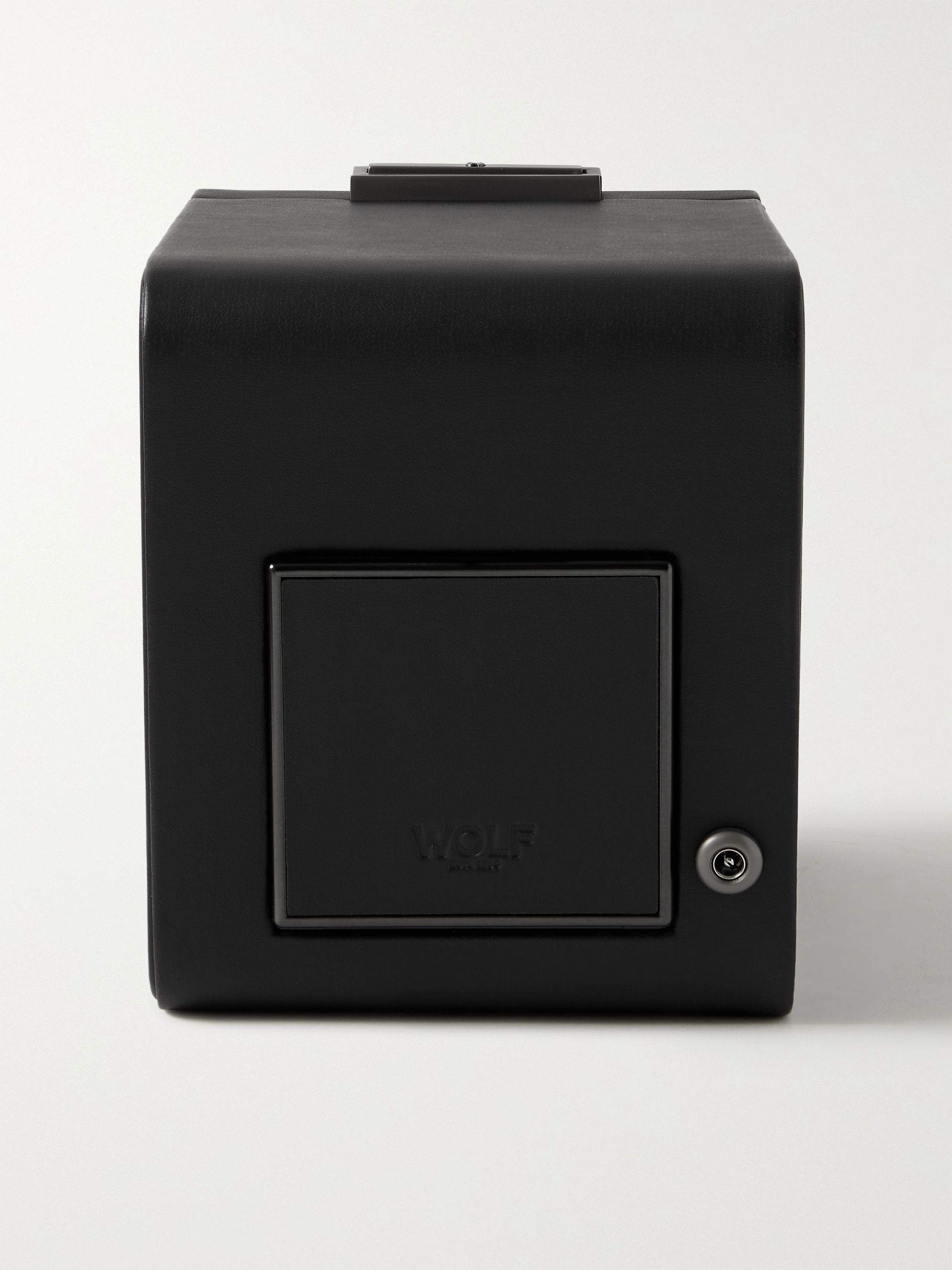 WOLF Axis Vegan Leather Single Watch Winder
