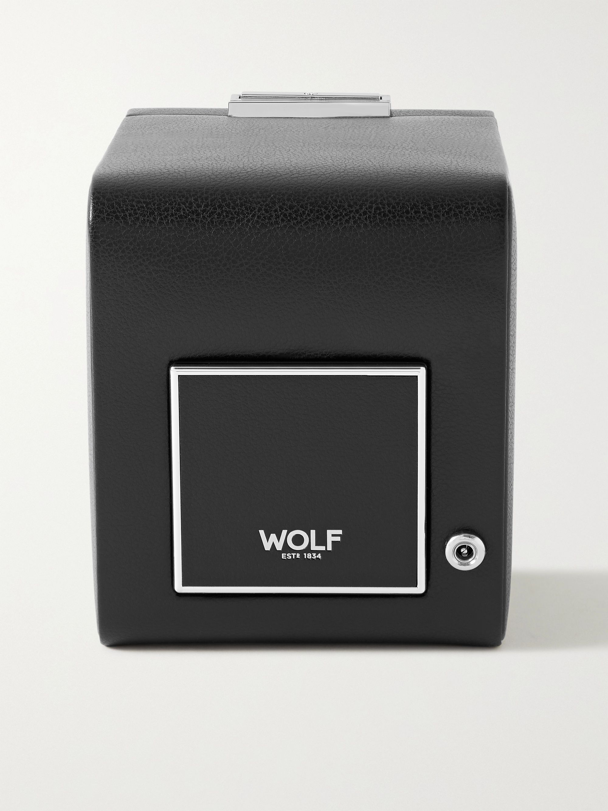 WOLF Roadster Full-Grain Vegan Leather Single Watch Winder