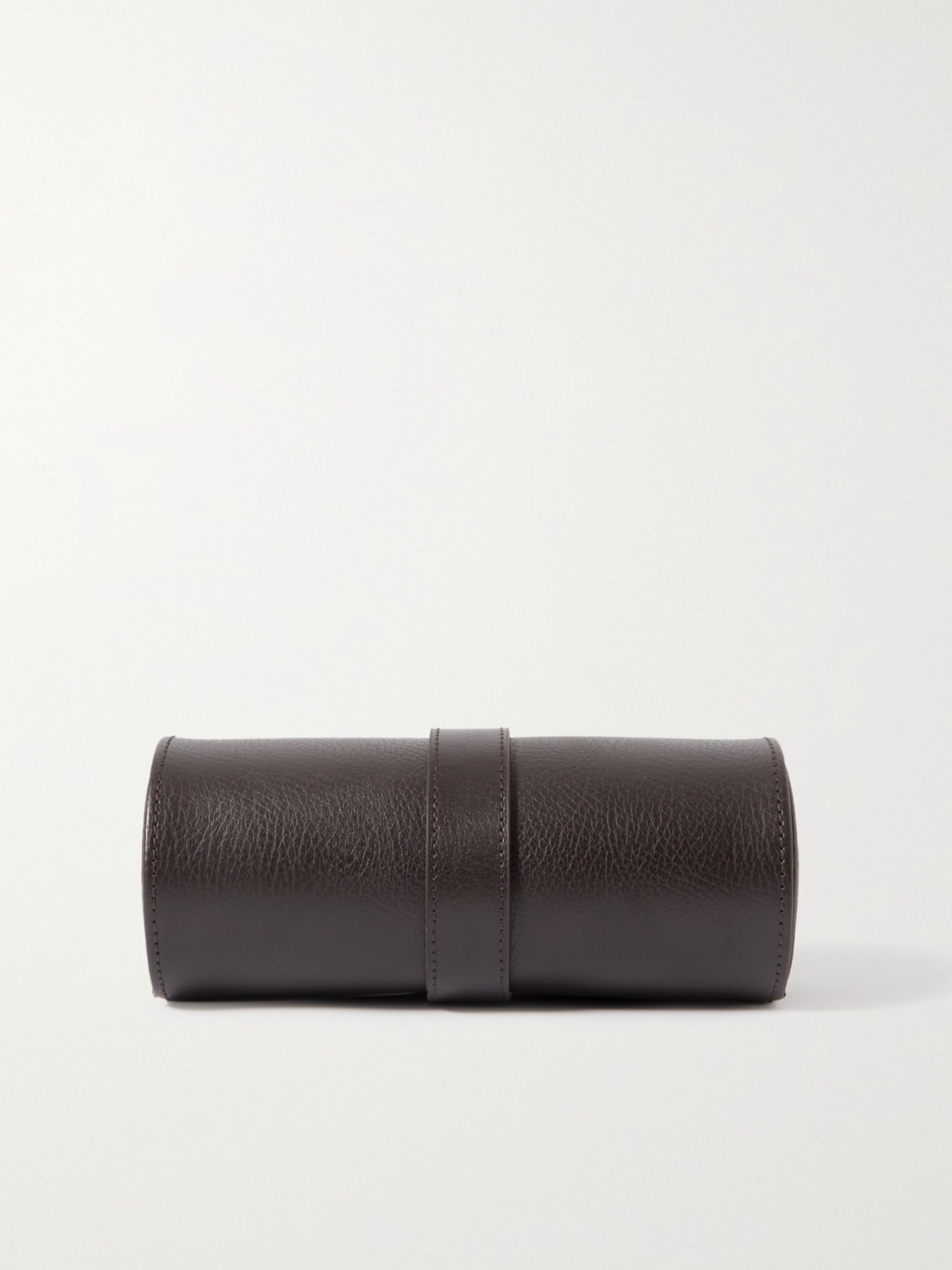 WOLF Blake Full-Grain Vegan Leather Watch Roll