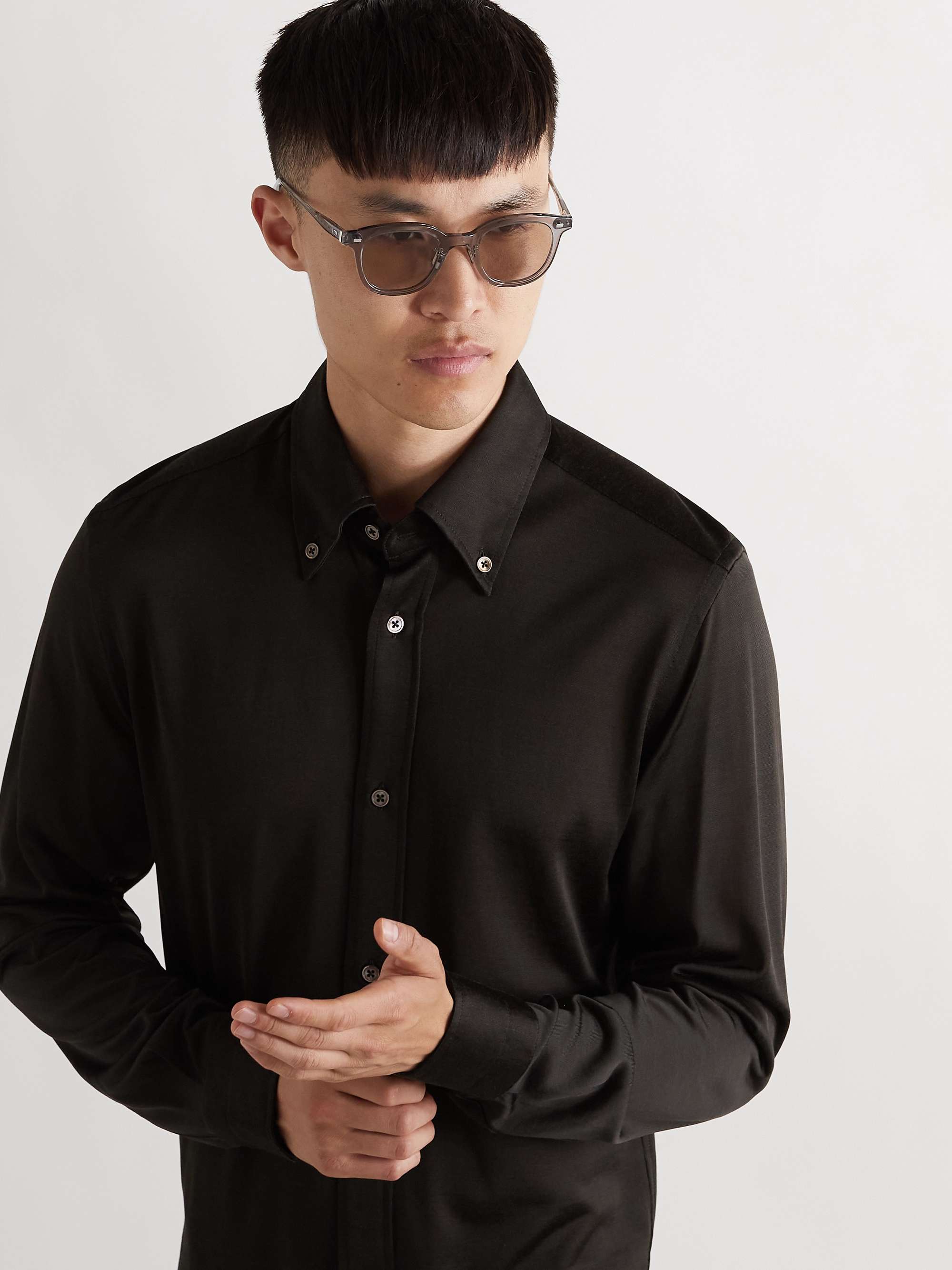 EYEVAN 7285 775 Square-Frame Acetate Sunglasses