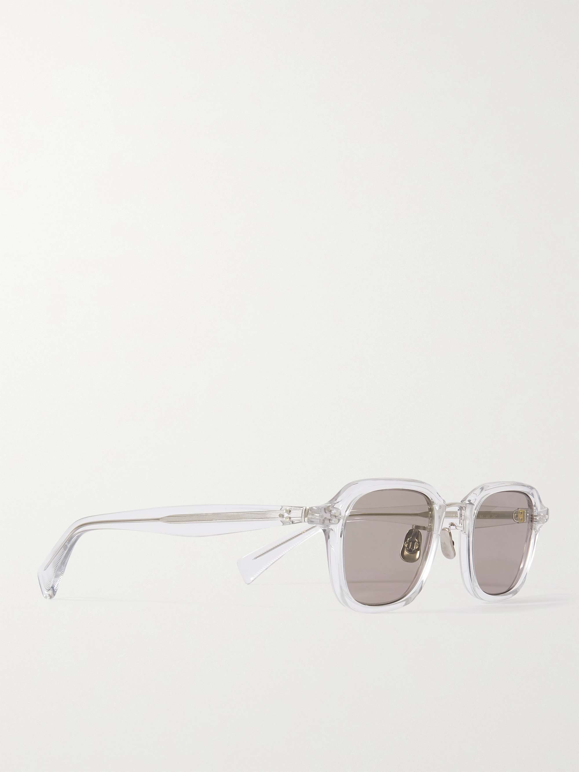 EYEVAN 7285 785 Square-Frame Acetate and Titanium Sunglasses