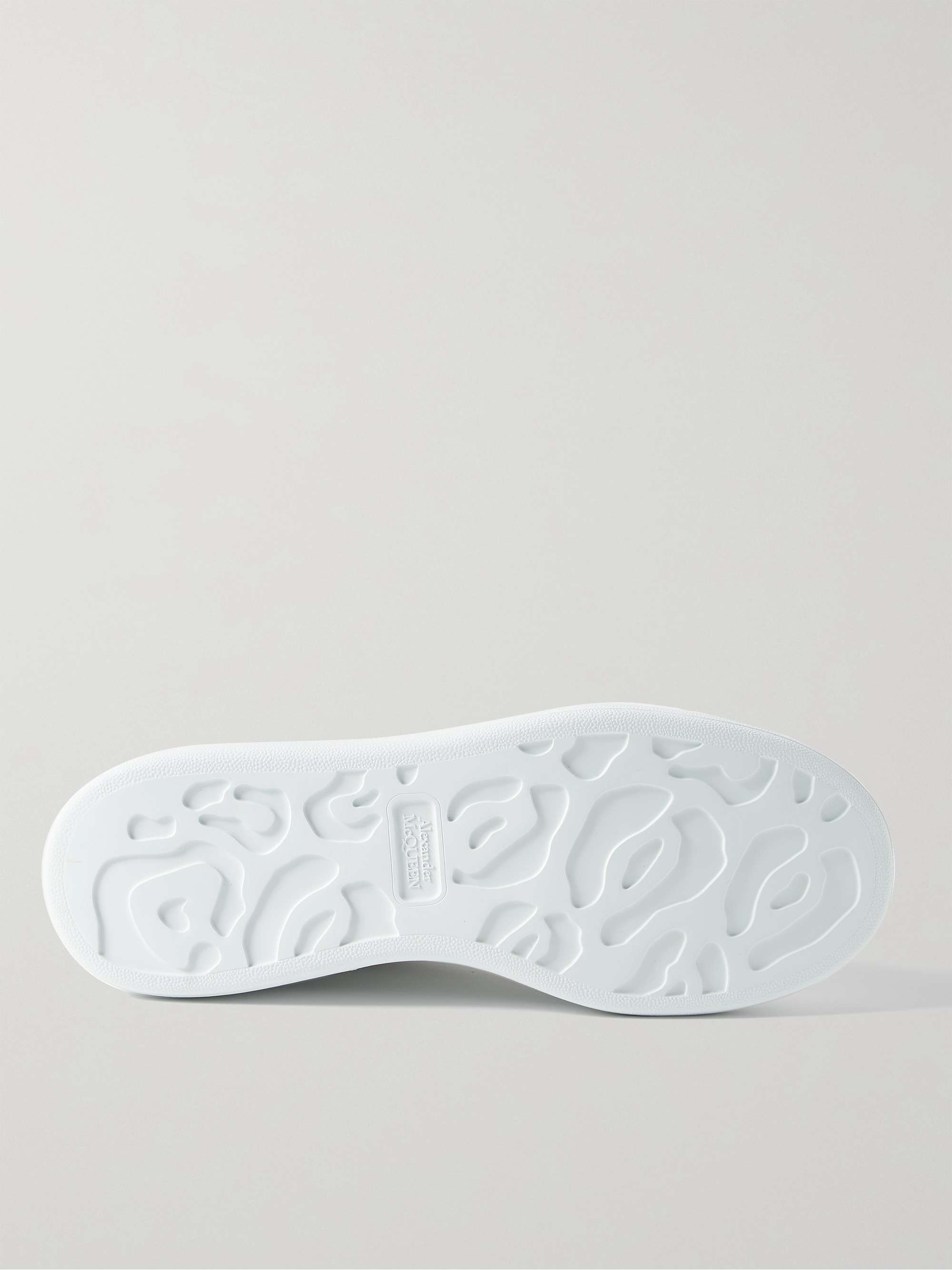 ALEXANDER MCQUEEN Exaggerated-Sole Leather Sneakers