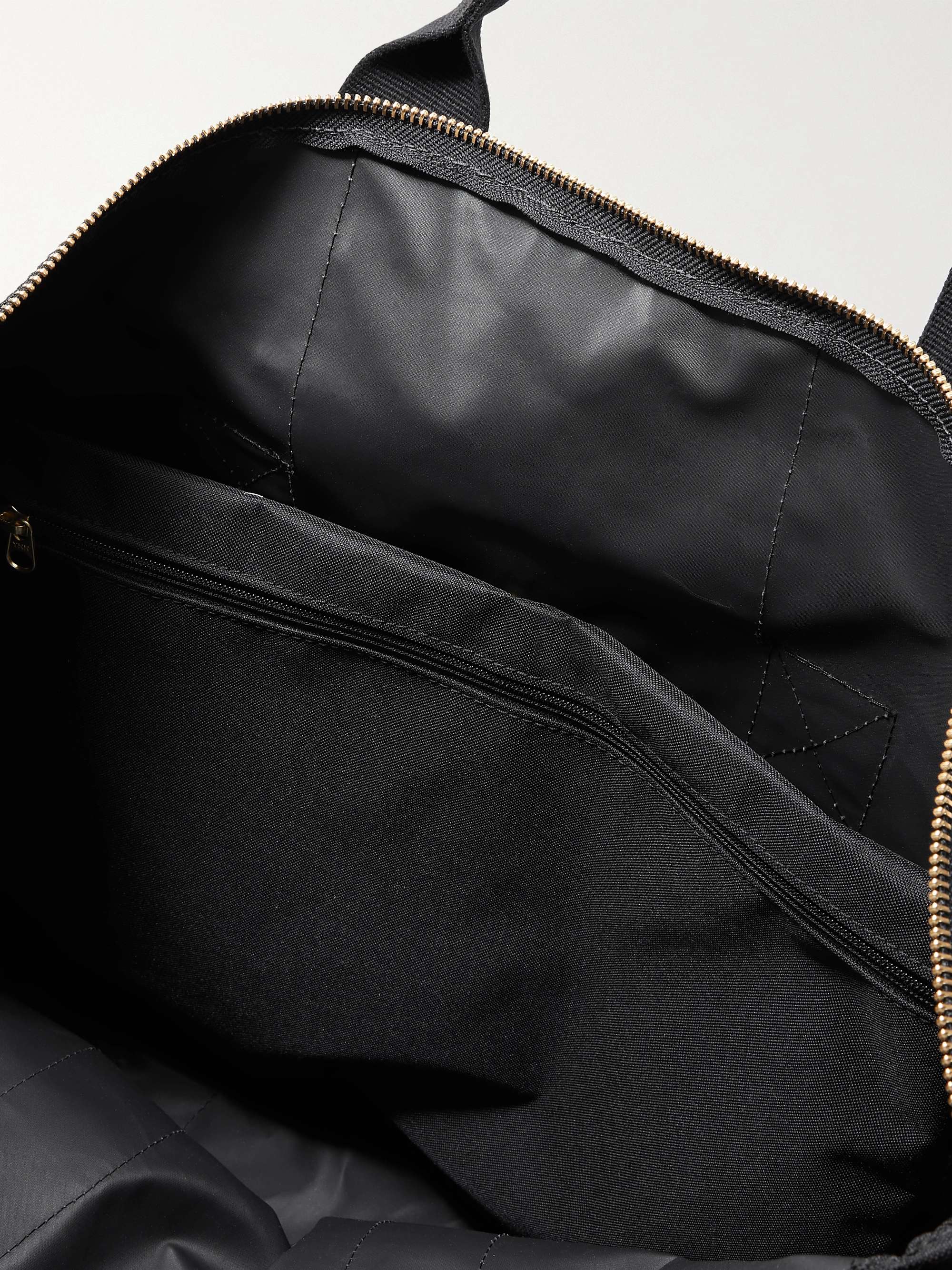 BENNETT WINCH Cargo Leather-Trimmed Nylon Holdall