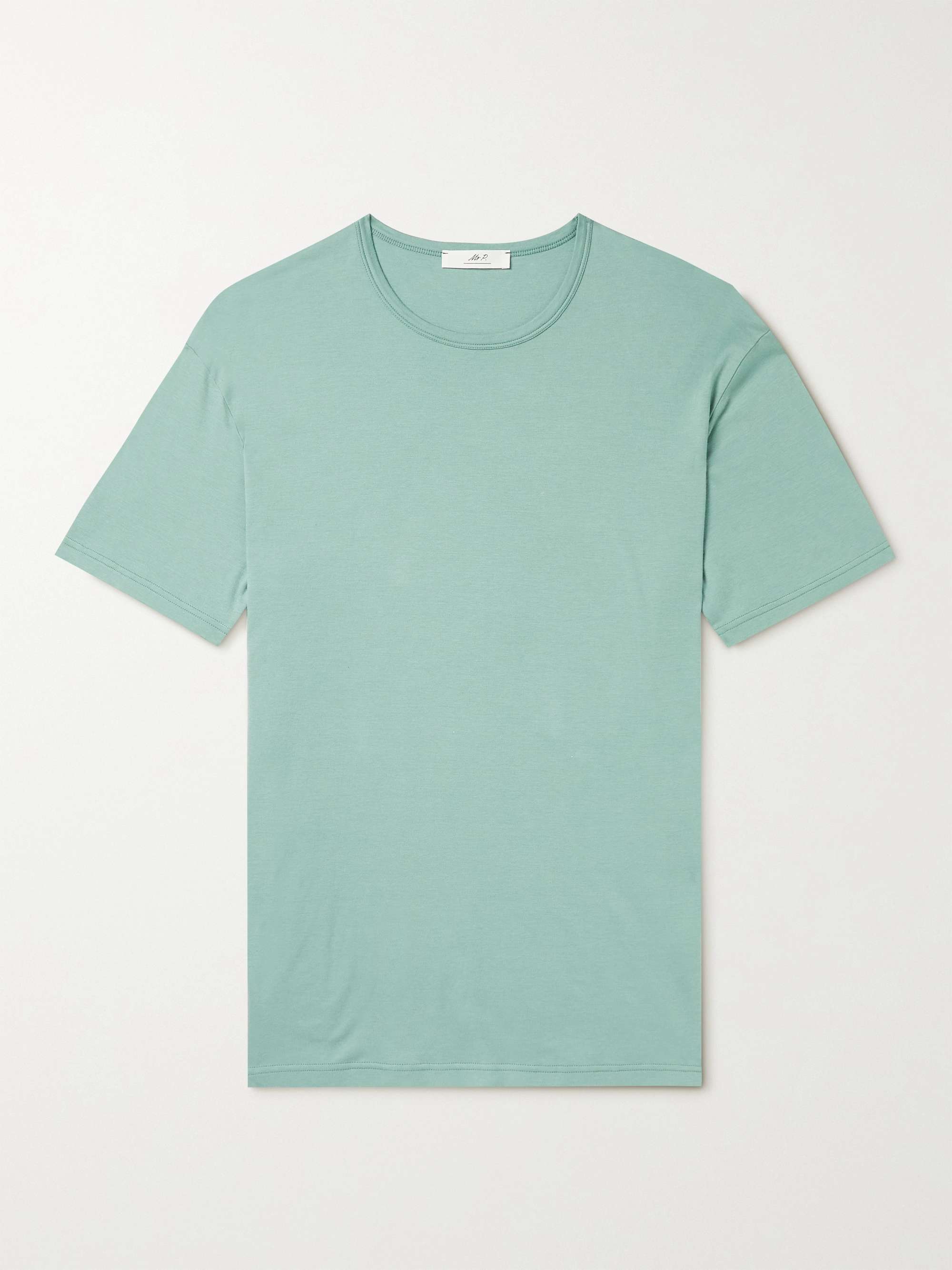 MR P. Cotton and Silk-Blend Jersey T-Shirt for Men | MR PORTER