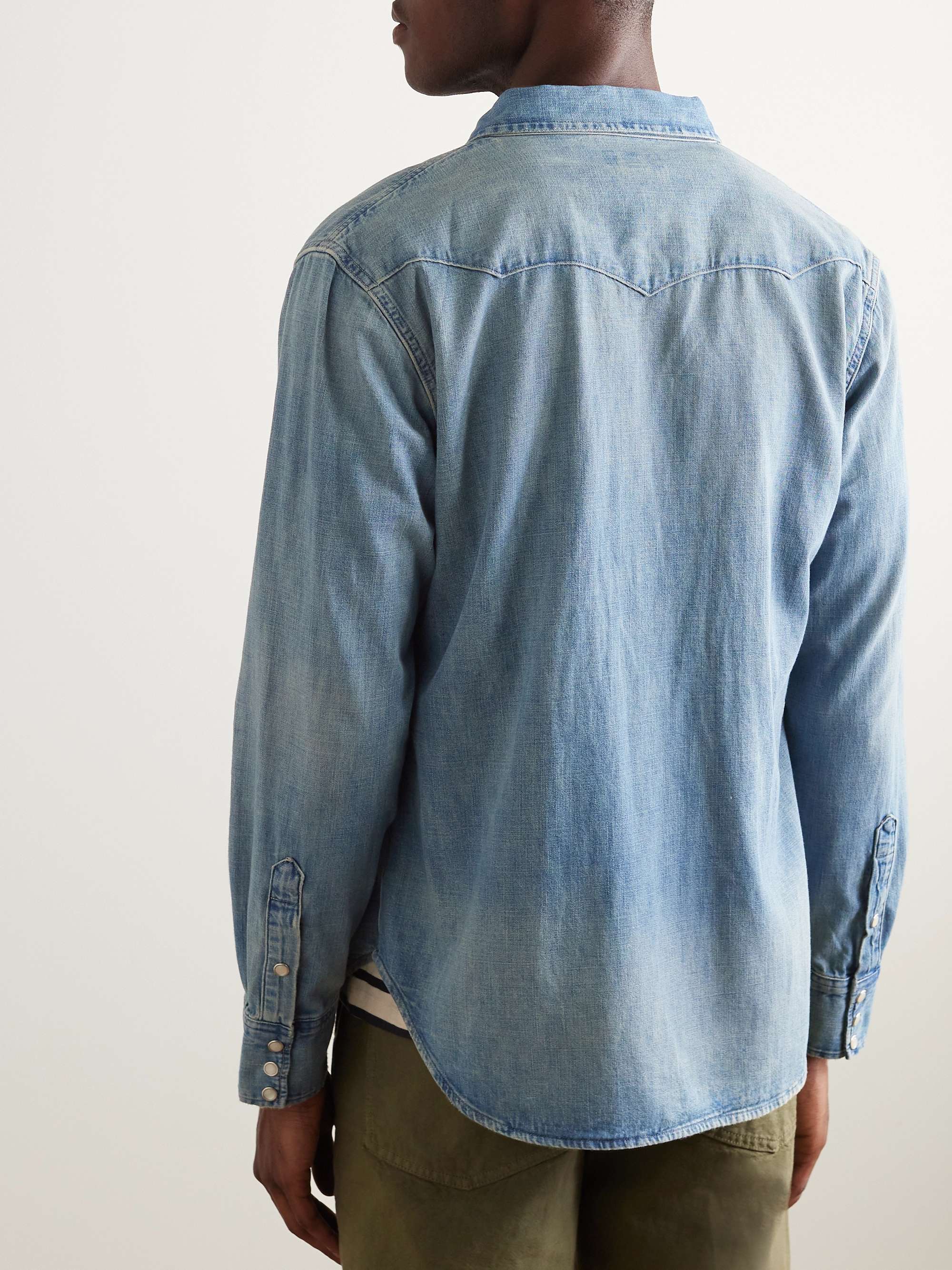 POLO RALPH LAUREN Denim Western Shirt for Men | MR PORTER POLO RALPH LAUREN Denim Western Shirt for Men | MR PORTER