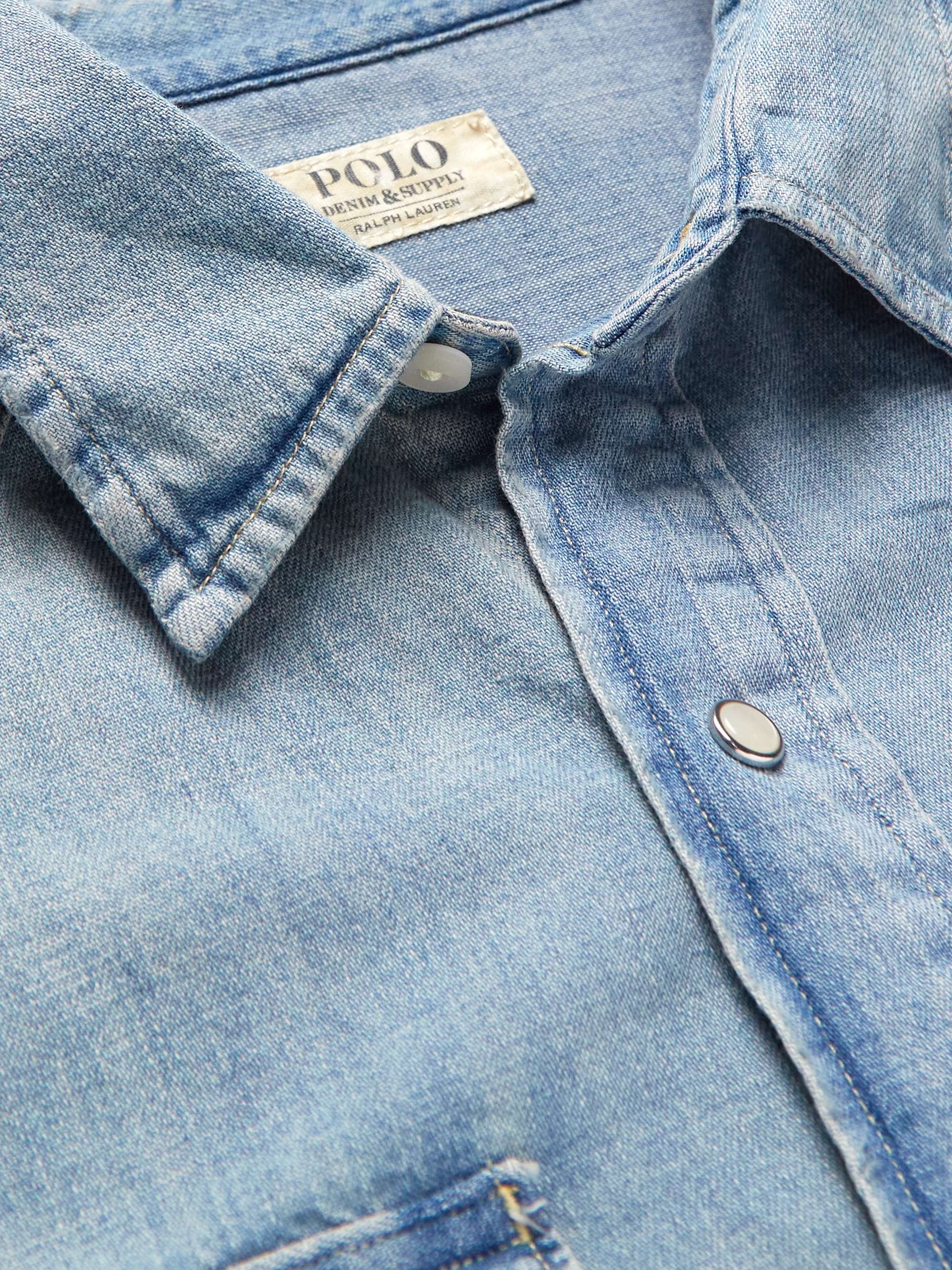 POLO RALPH LAUREN Denim Western Shirt
