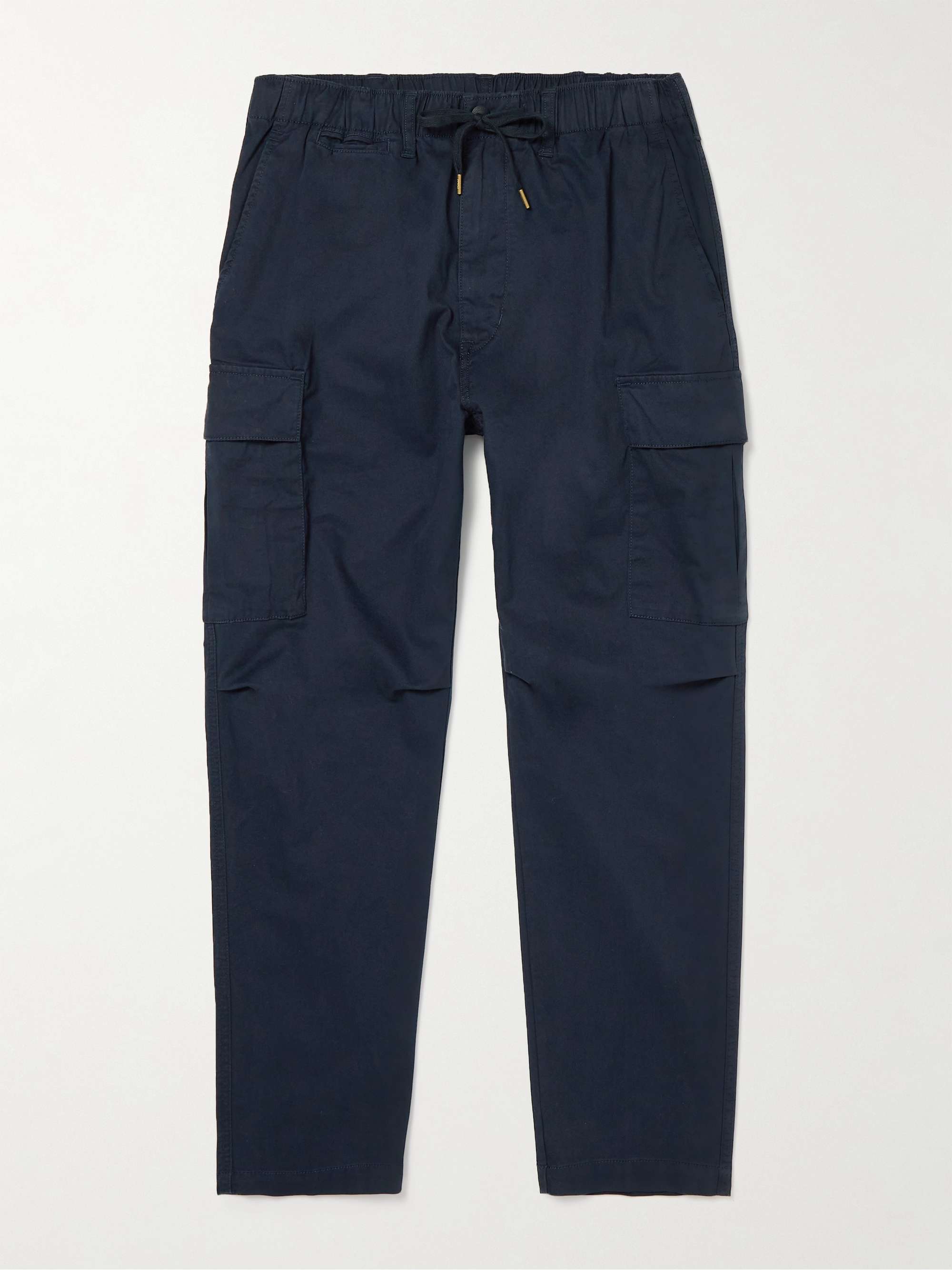 POLO RALPH LAUREN Stretch Cotton-Twill Cargo Drawstring Trousers for ...