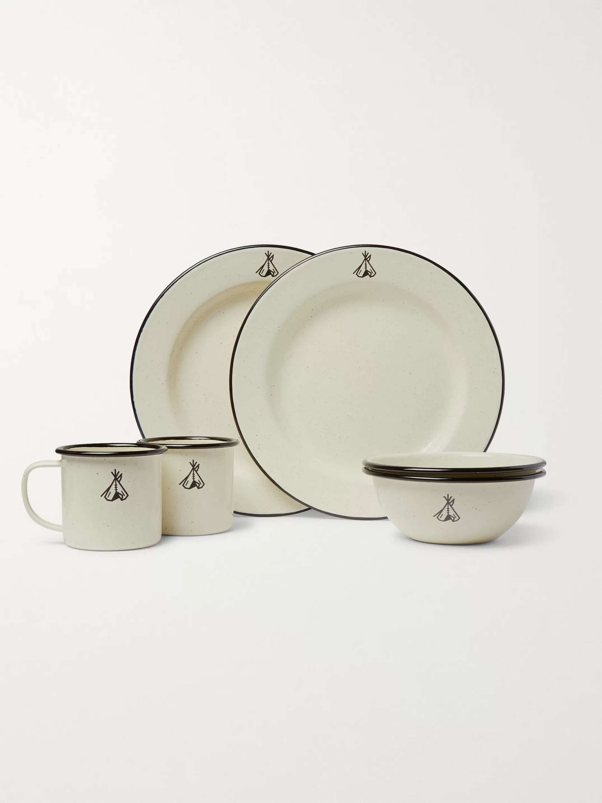 PENDLETON Enamelware Camping Dish Set for Men MR PORTER
