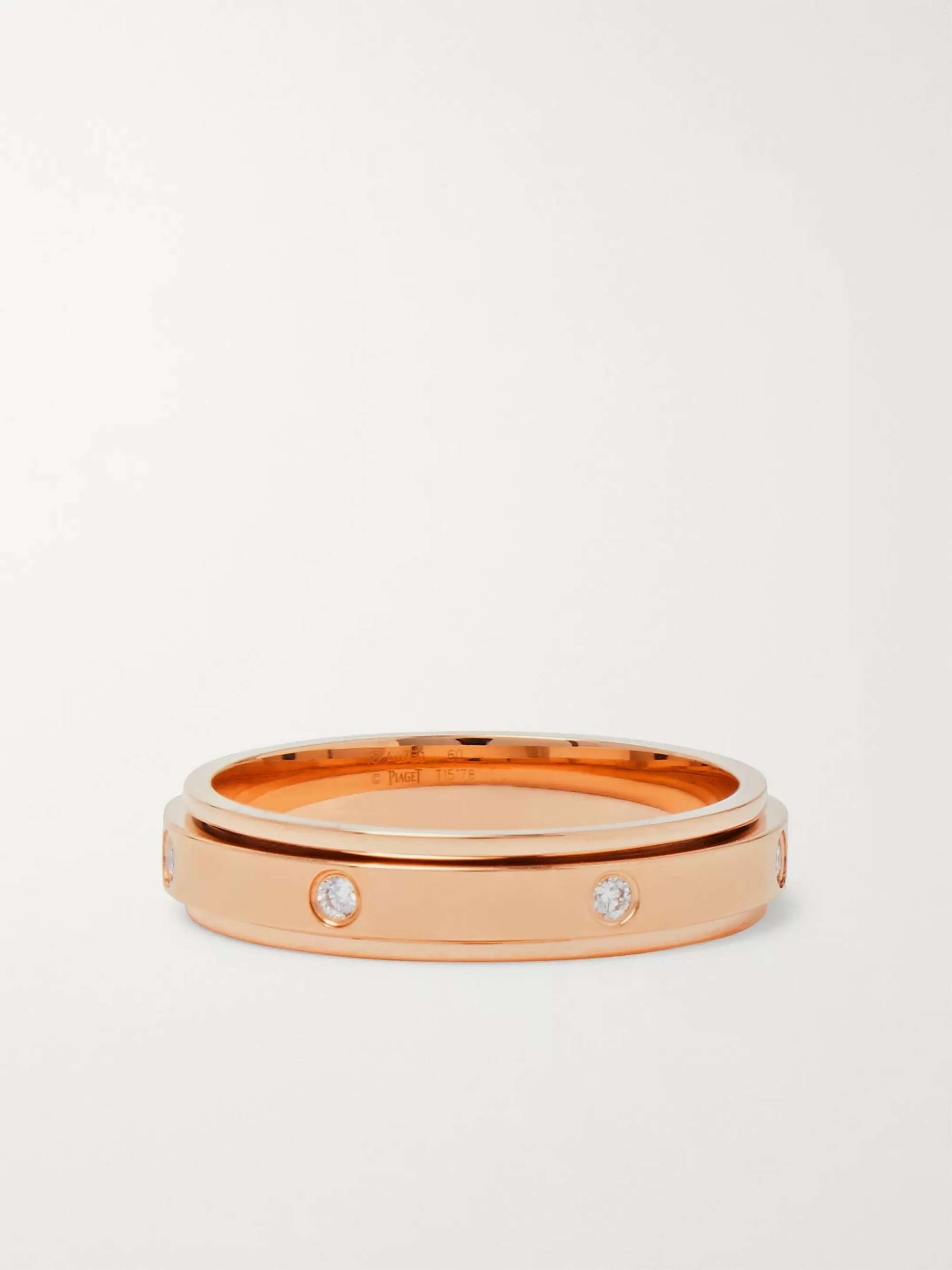 Possession 18-karat rose gold diamond cuff