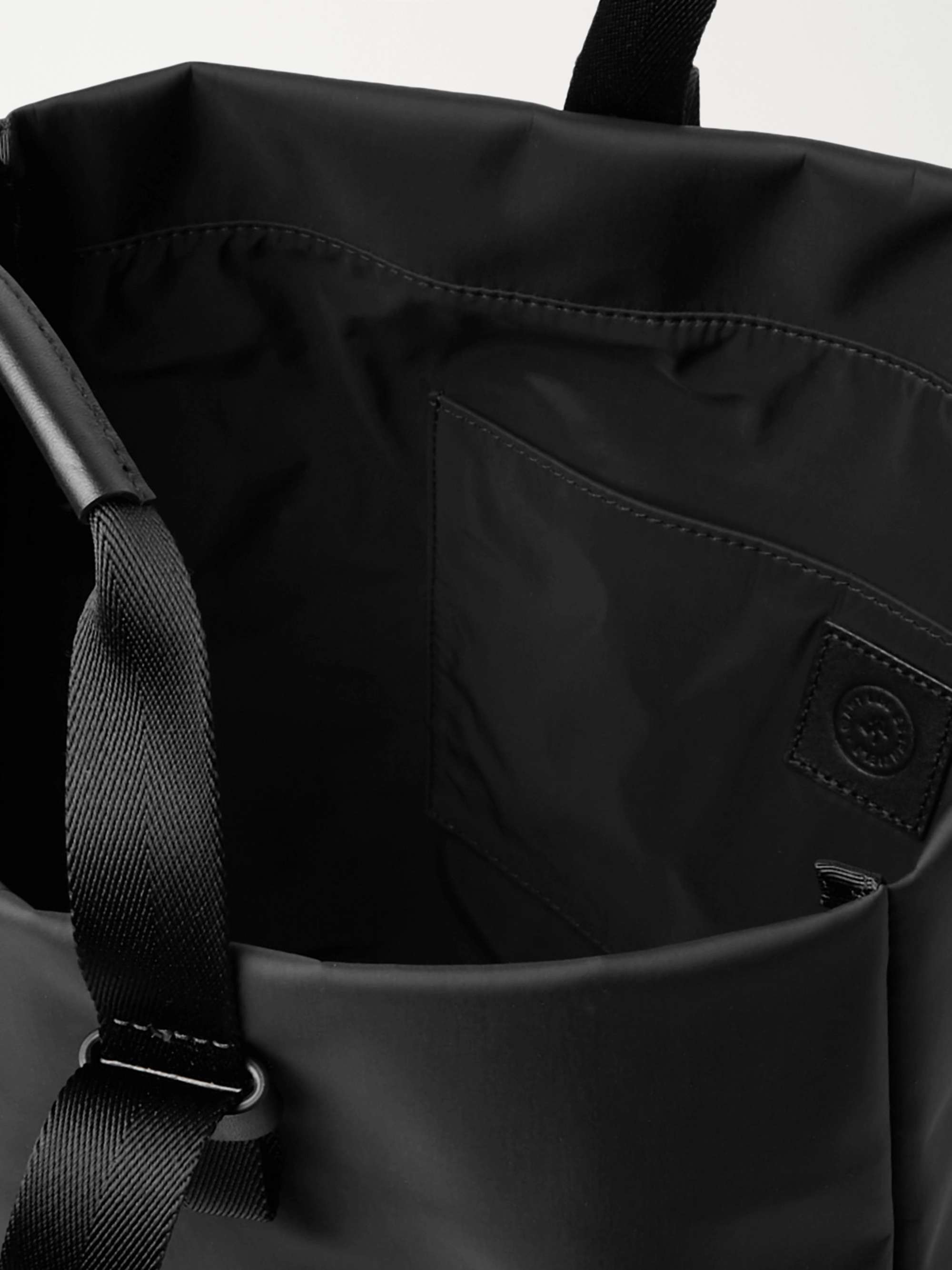 WANT LES ESSENTIELS Dayton Leather-Trimmed Nylon Tote Bag