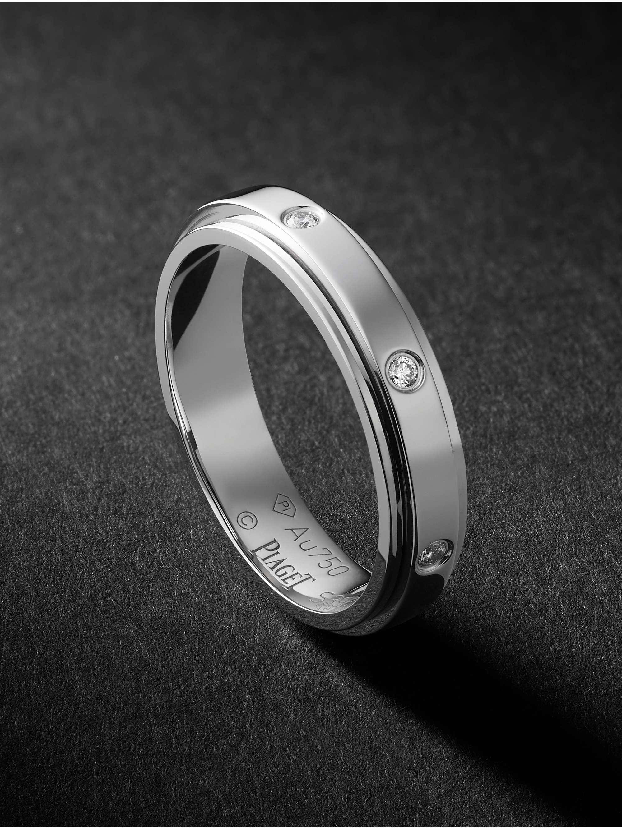 Possession 18 Karat White Gold and Diamond Ring