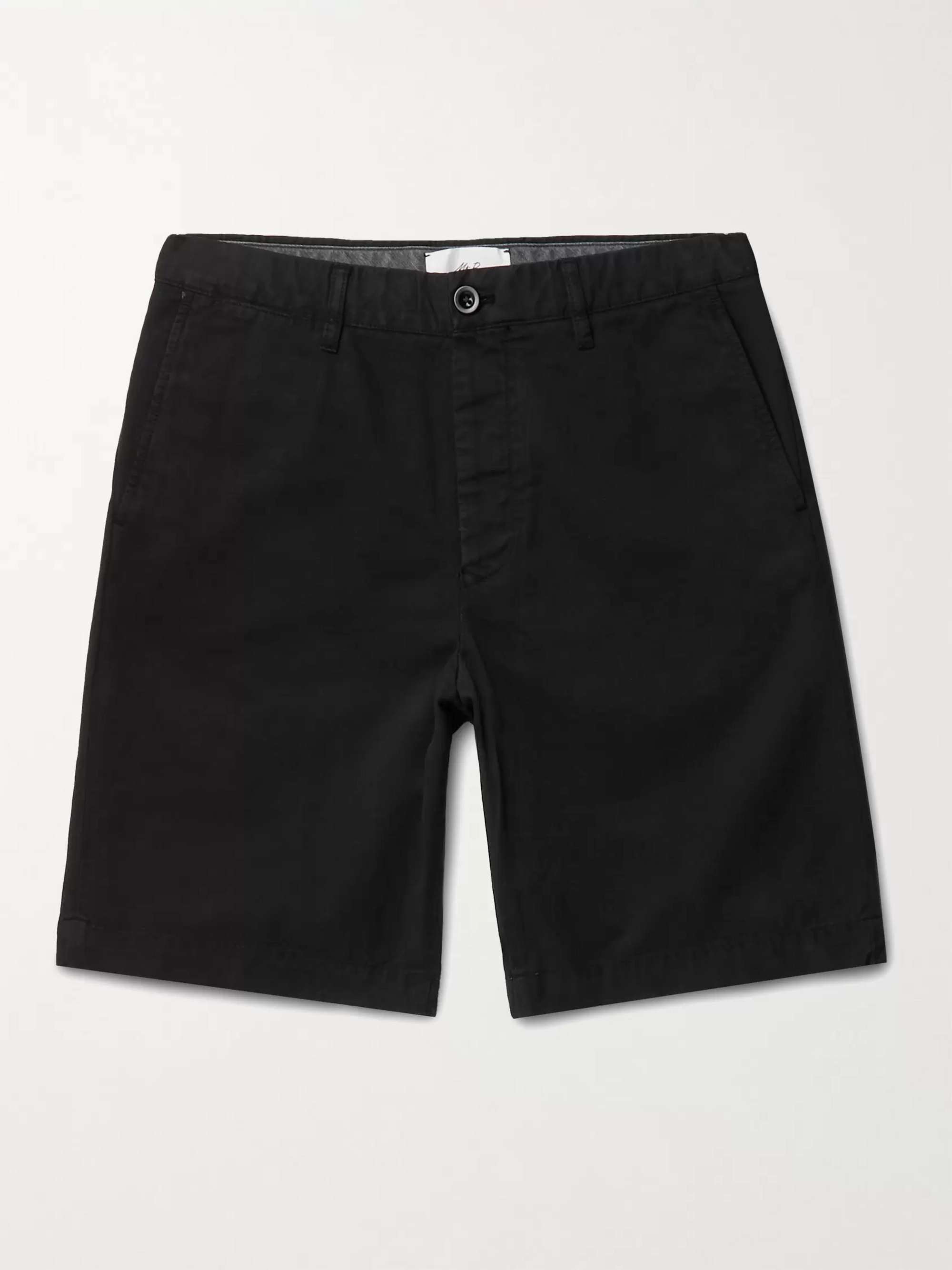 MR P. Garment-Dyed Cotton-Twill Bermuda Shorts for Men | MR PORTER