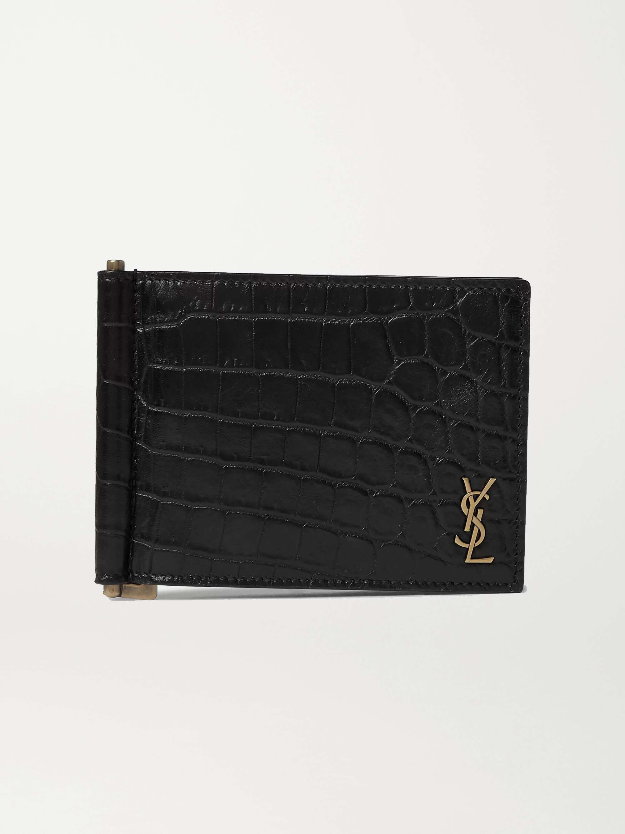 Saint Laurent Ysl Bill Clip Wallet