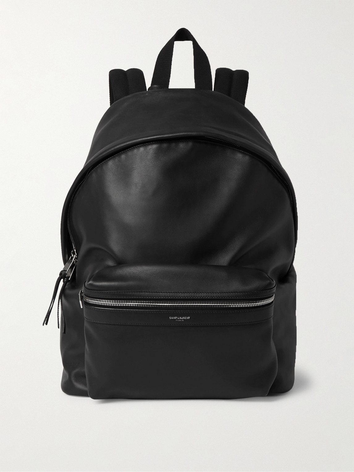 Saint Laurent City Leather Backpack - Men