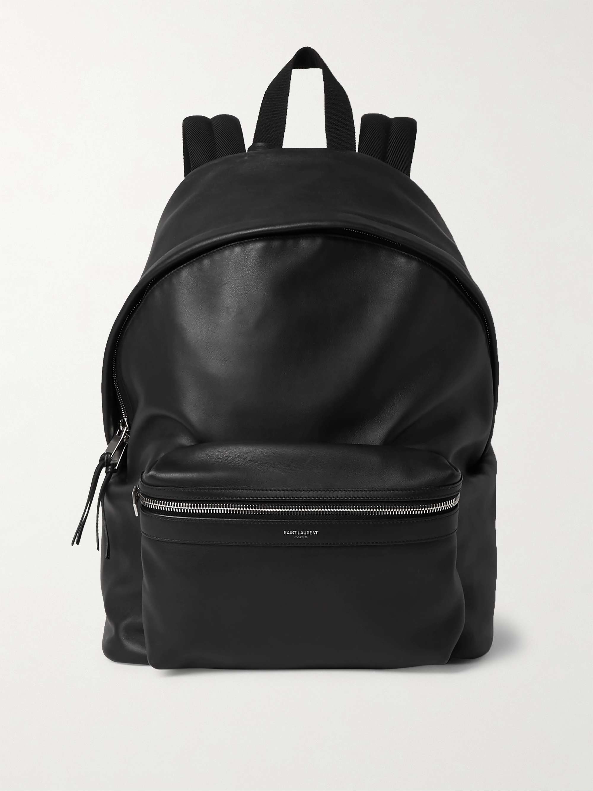 SAINT LAURENT City Leather Backpack | MR PORTER