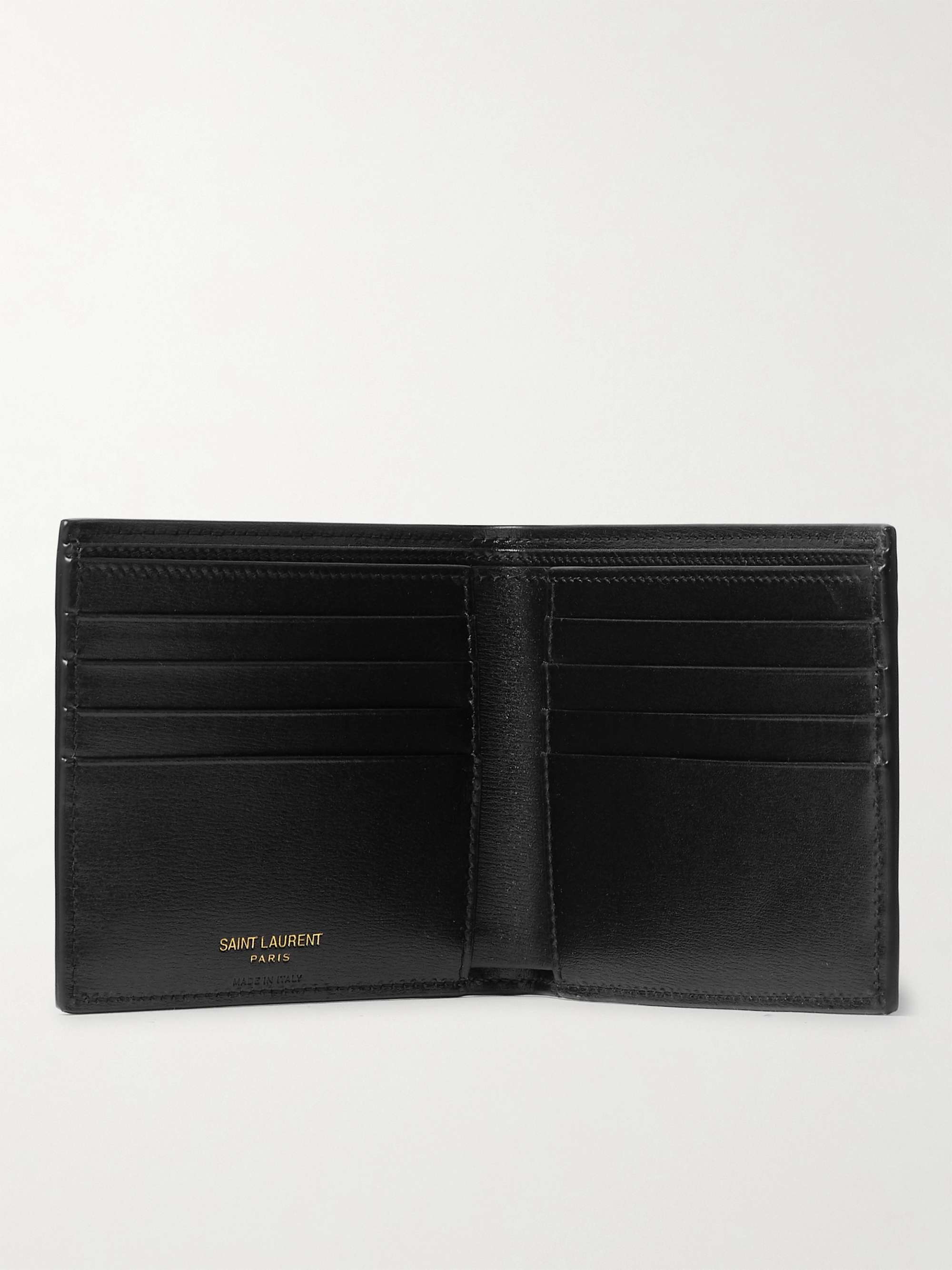 Saint Laurent Paris East/west Wallet in Black for Men