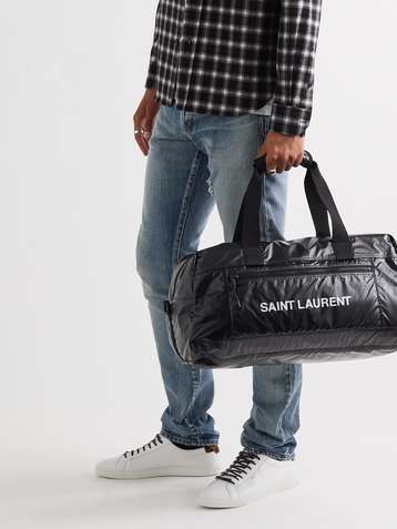 Saint Laurent Sac de Jour 48H Leather Holdall - Black - Holdalls