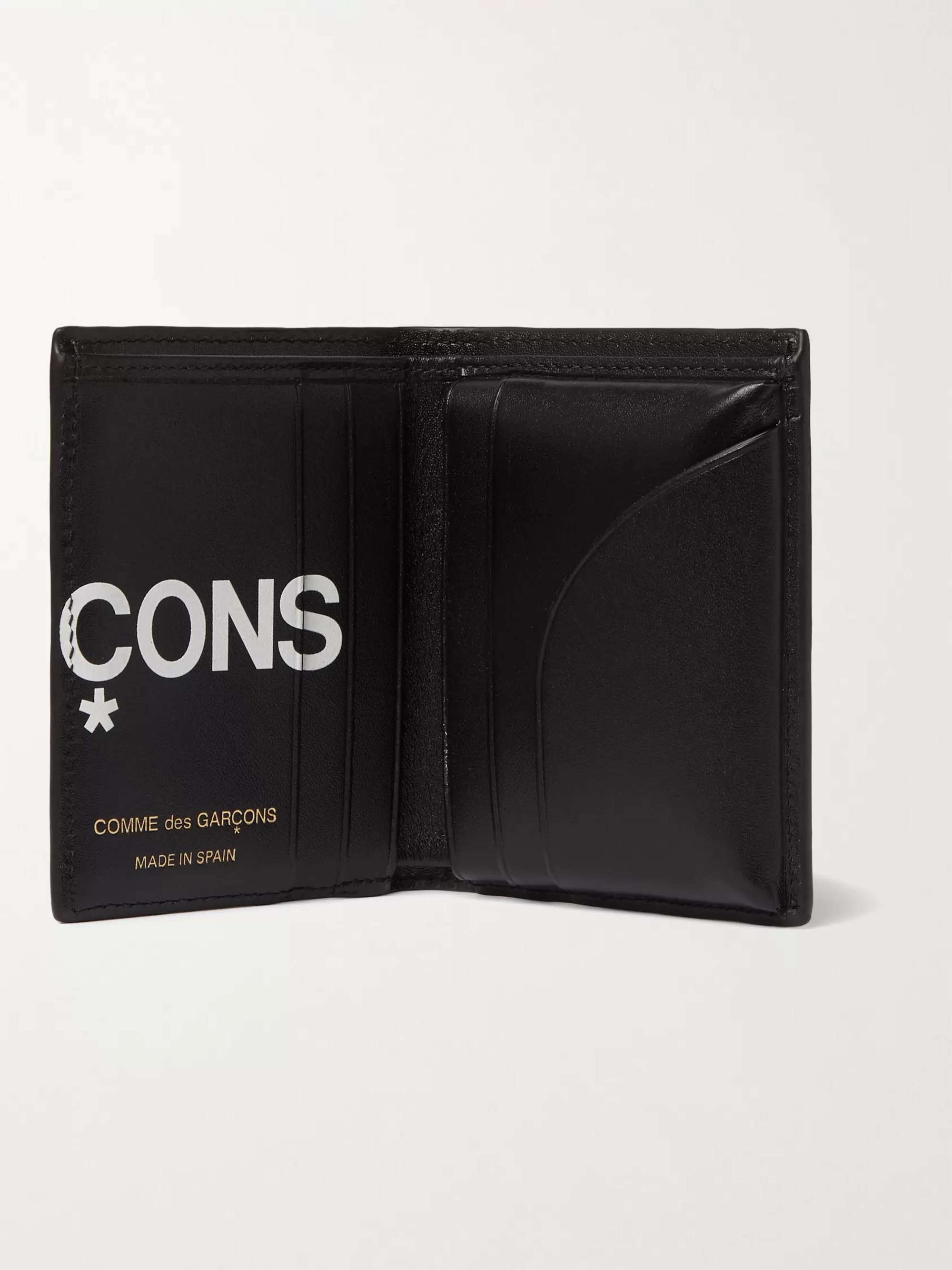 guide Sommerhus Uden COMME DES GARÇONS Logo-Print Leather Billfold Wallet for Men | MR PORTER