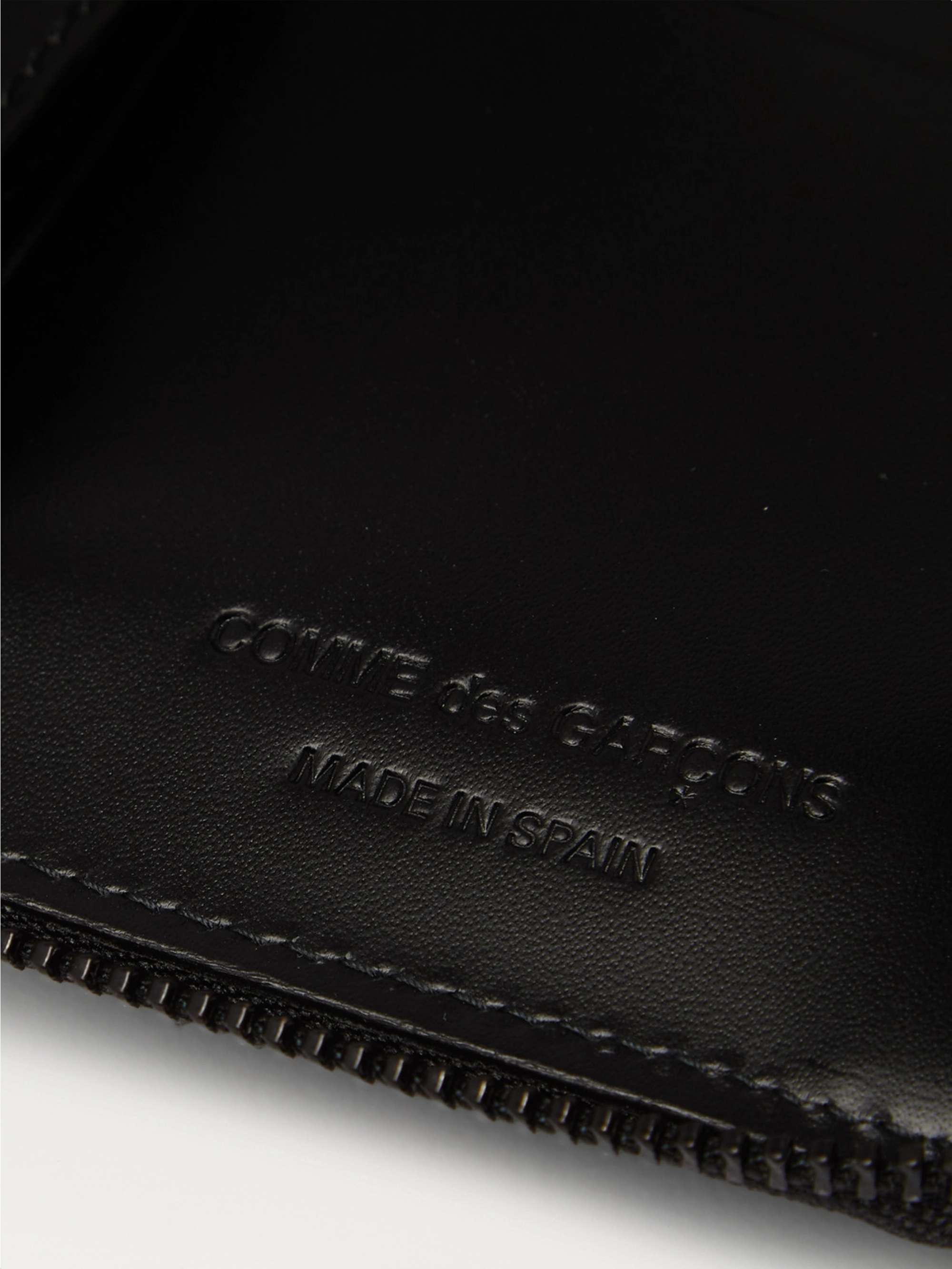 COMME DES GARÇONS Leather Zip-Around Wallet