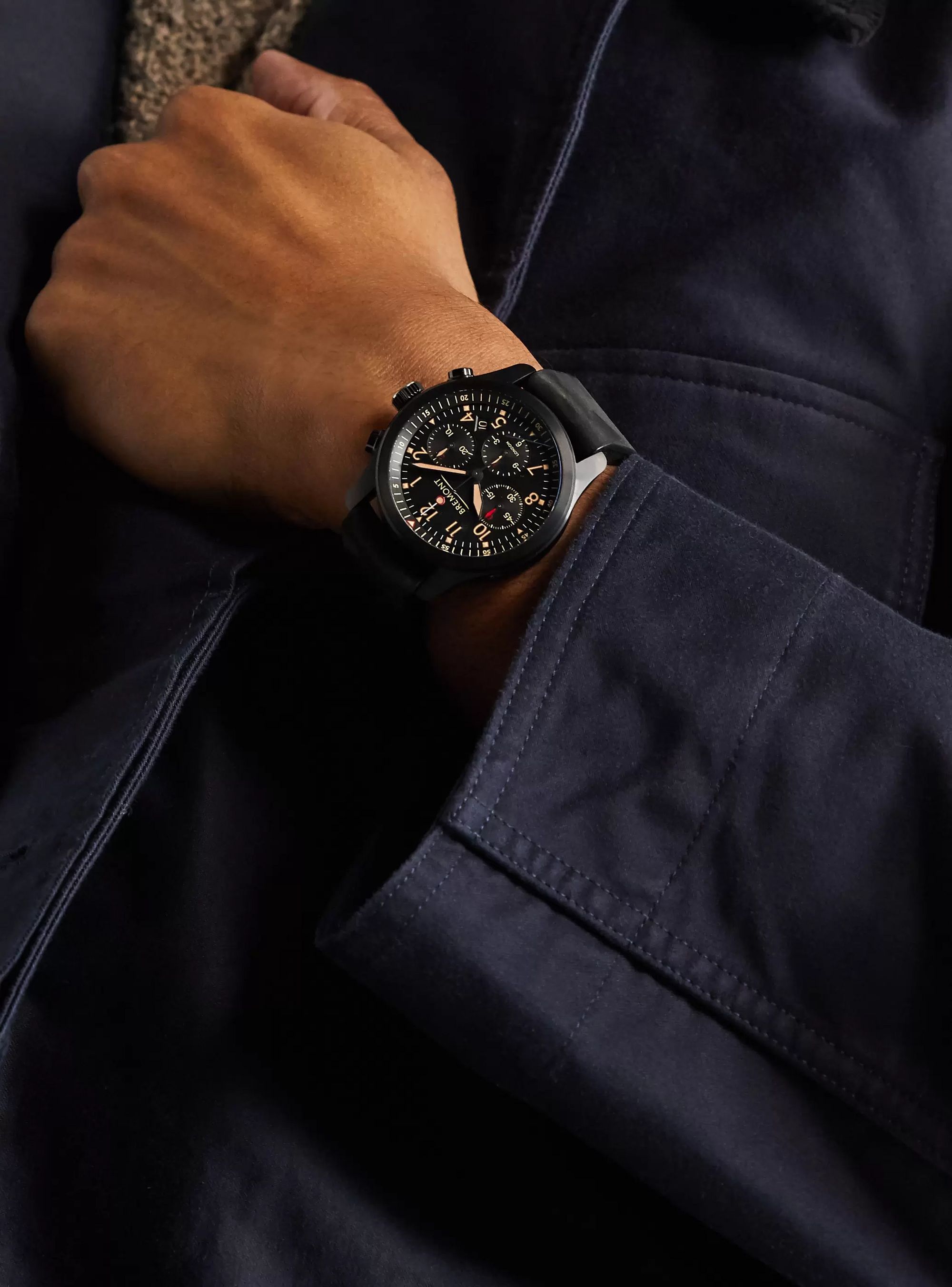 BREMONT ALT1 P2 Jet Automatic Chronograph 43mm Stainless Steel and
