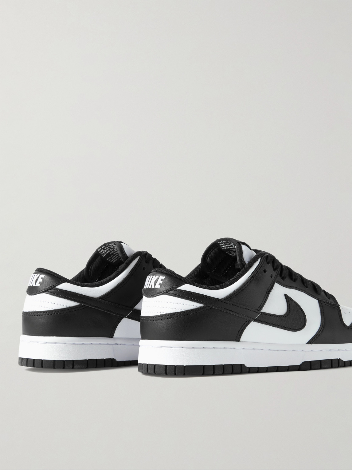 Nike Black & White Dunk Low Retro Se Sneakers In White