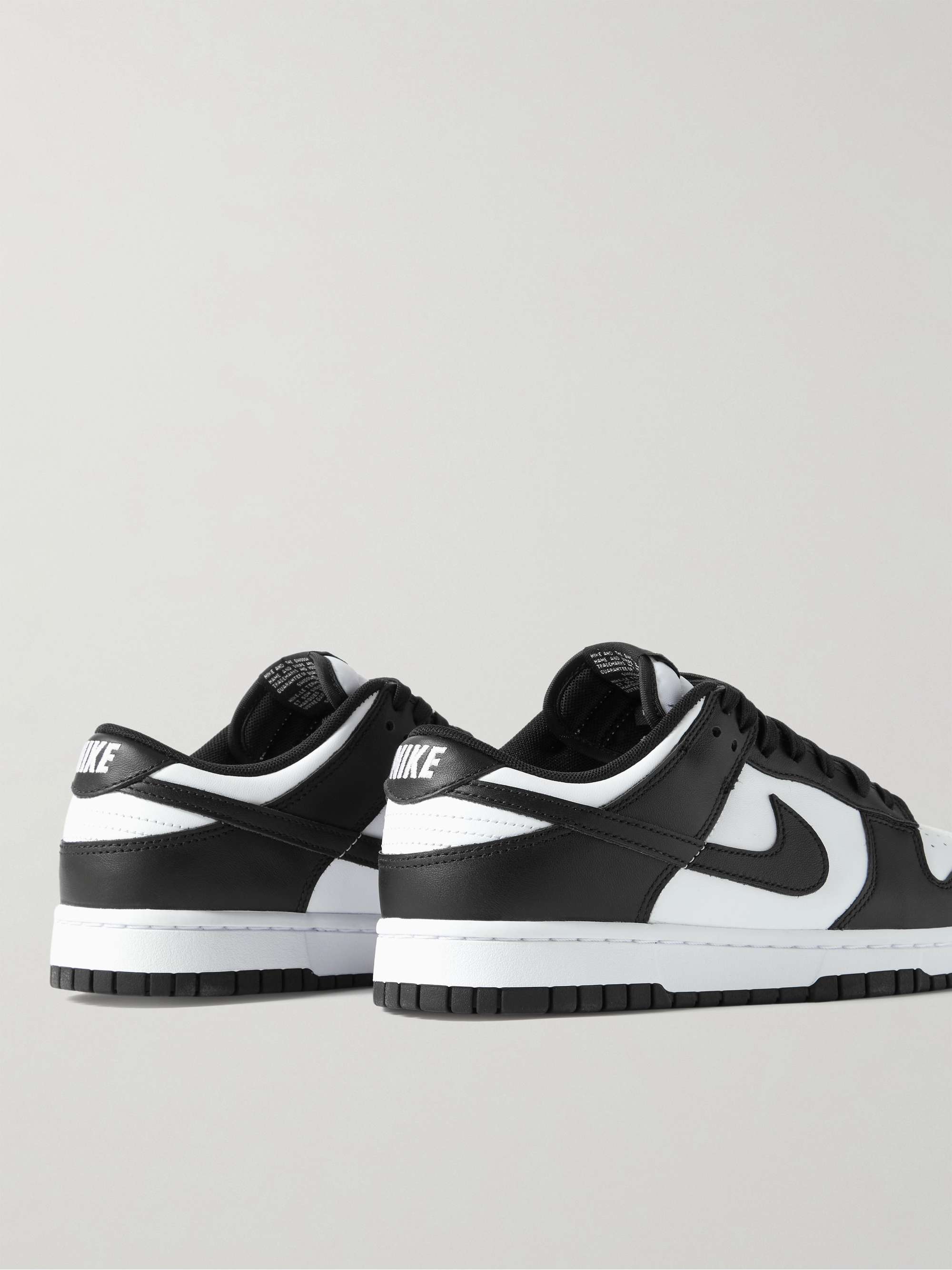 NIKE Dunk Low Retro Leather Sneakers