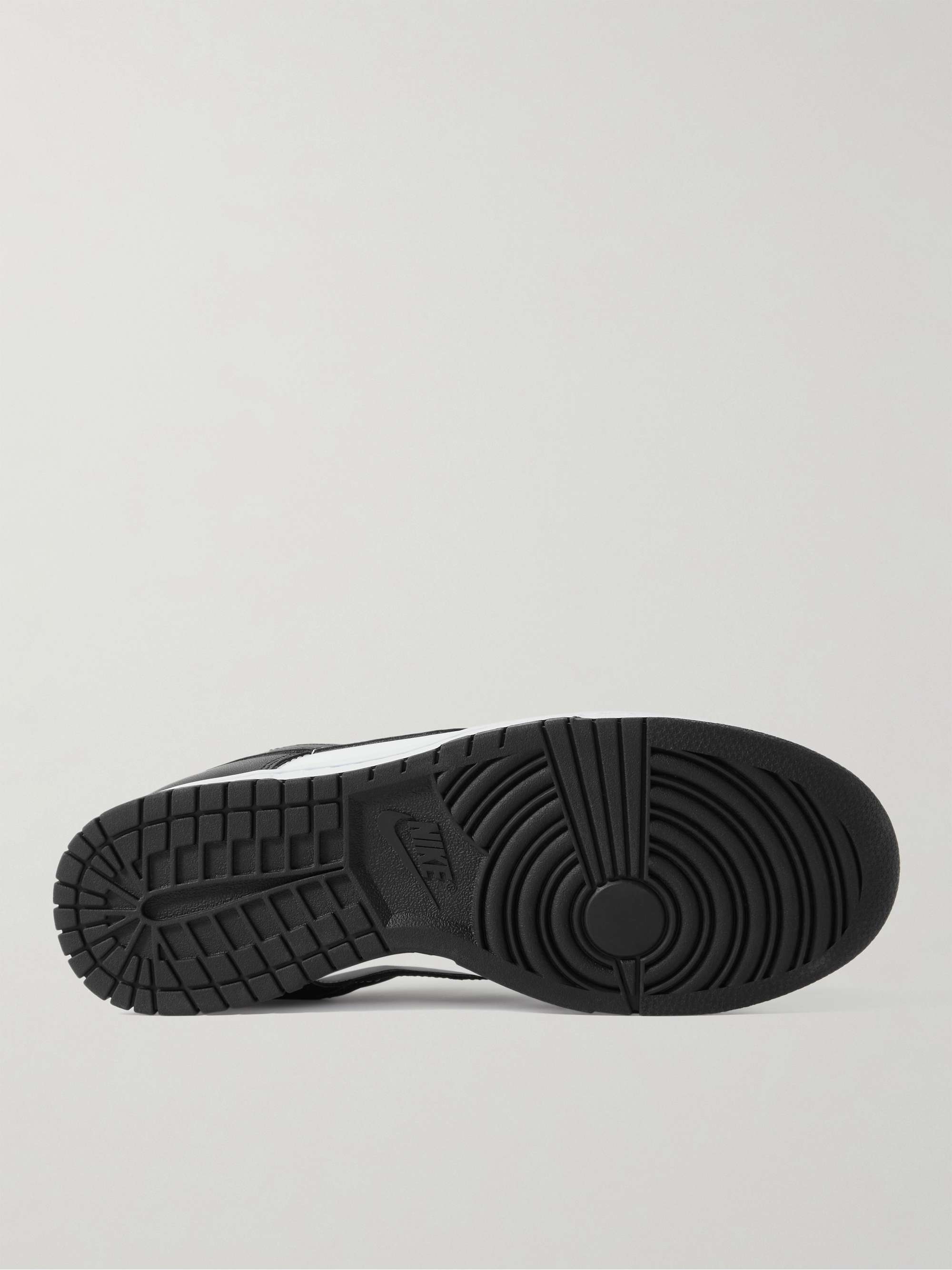 NIKE Dunk Low Retro Leather Sneakers