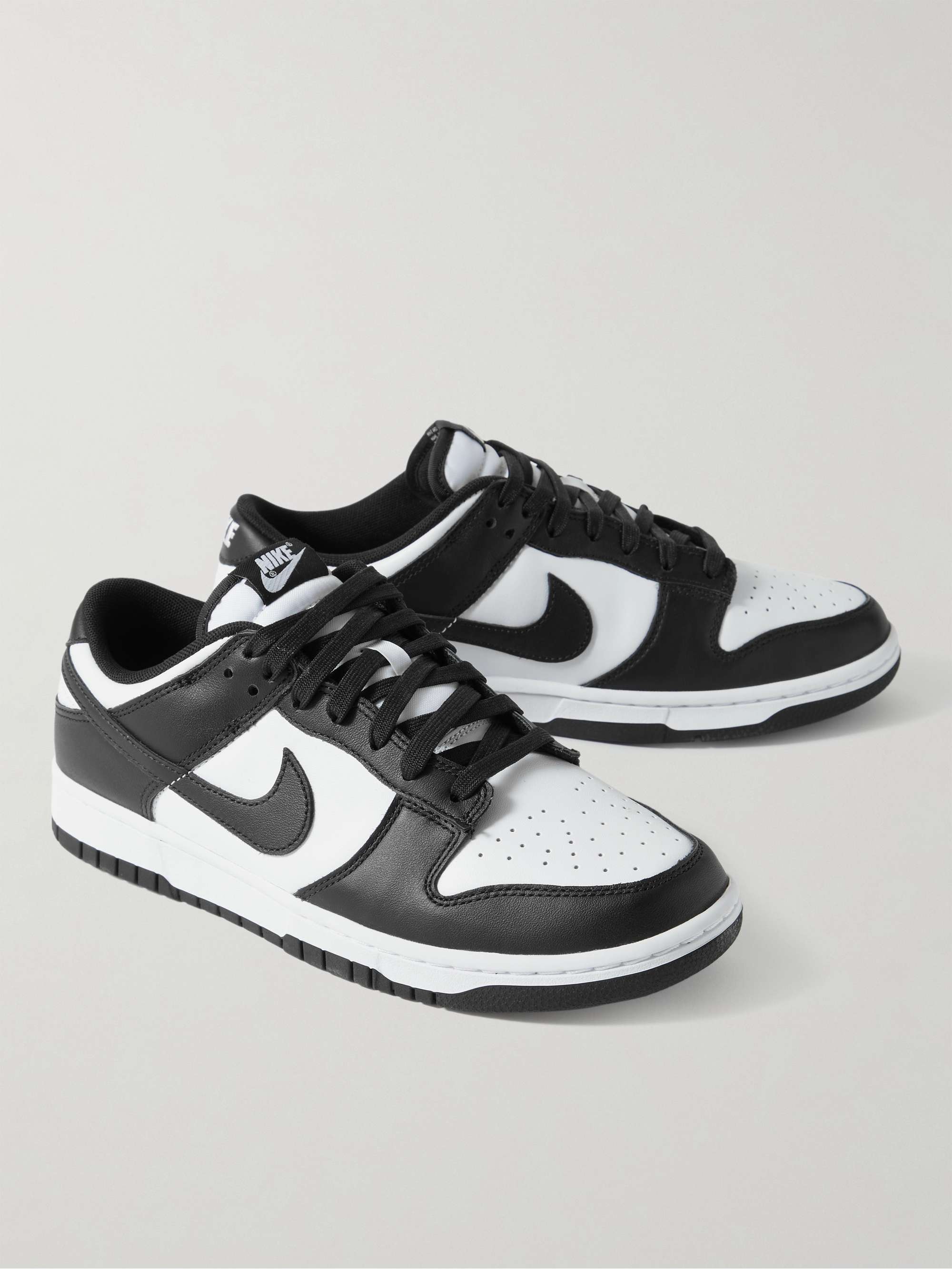 NIKE Dunk Low Retro Leather Sneakers