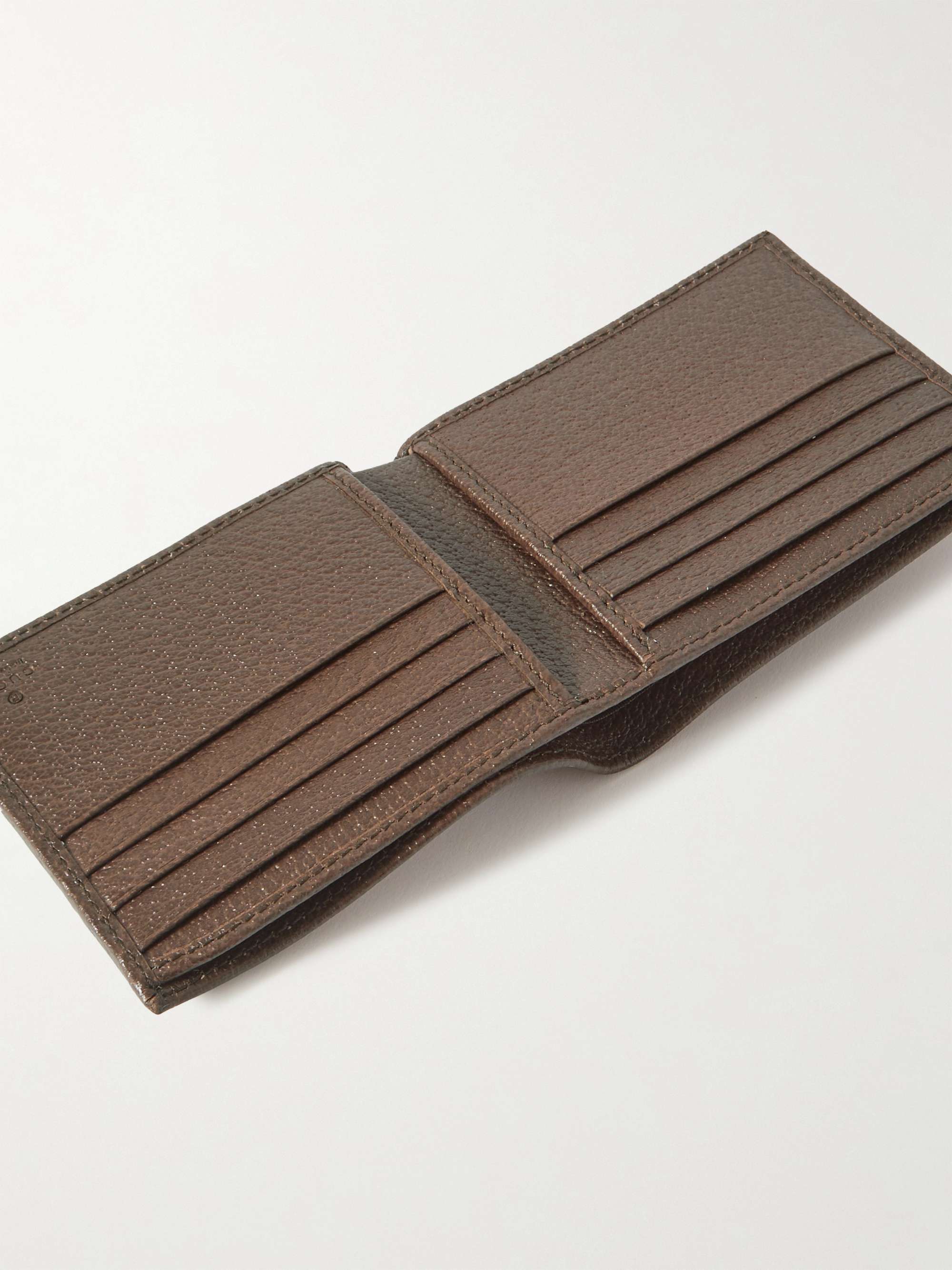 gucci wallet brown leather