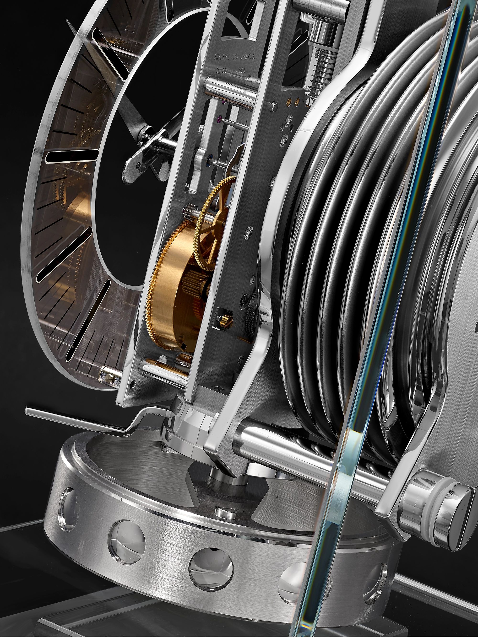 JAEGER LECOULTRE Atmos Transparente Clock, Ref. No. 5135204