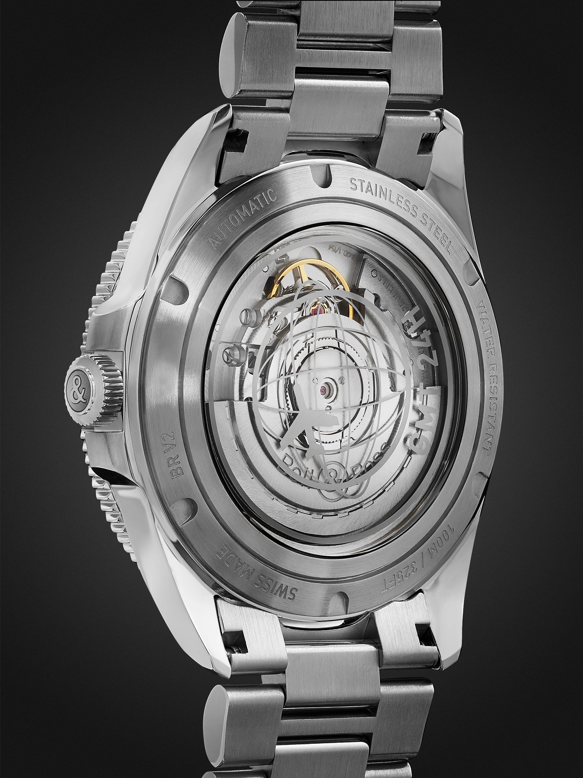 BELL & ROSS BR V2-93 Automatic 41mm Stainless Steel Watch, Ref. No. BRV293-BLU-ST/SST