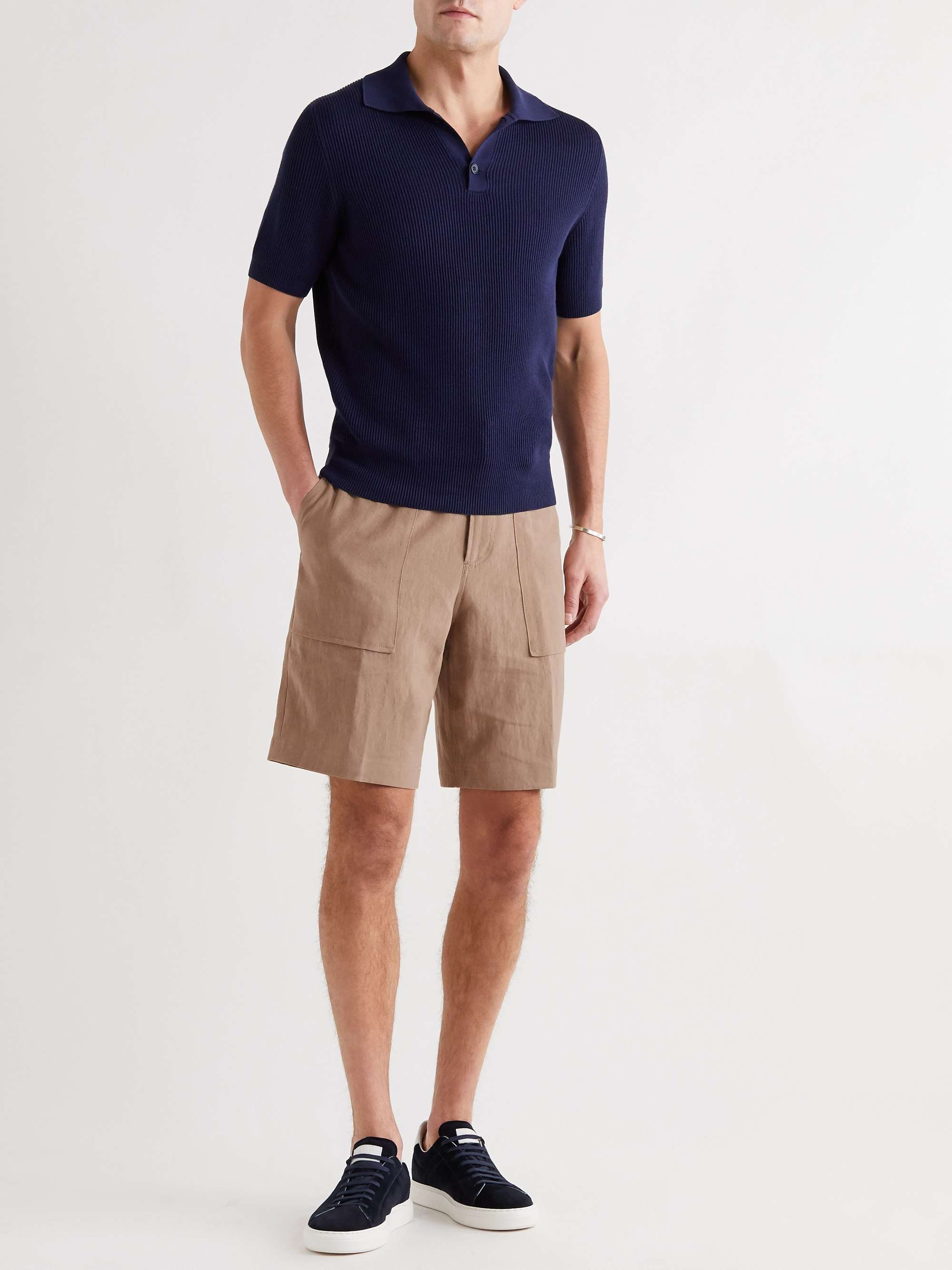 BRUNELLO CUCINELLI Linen Shorts for Men | MR PORTER