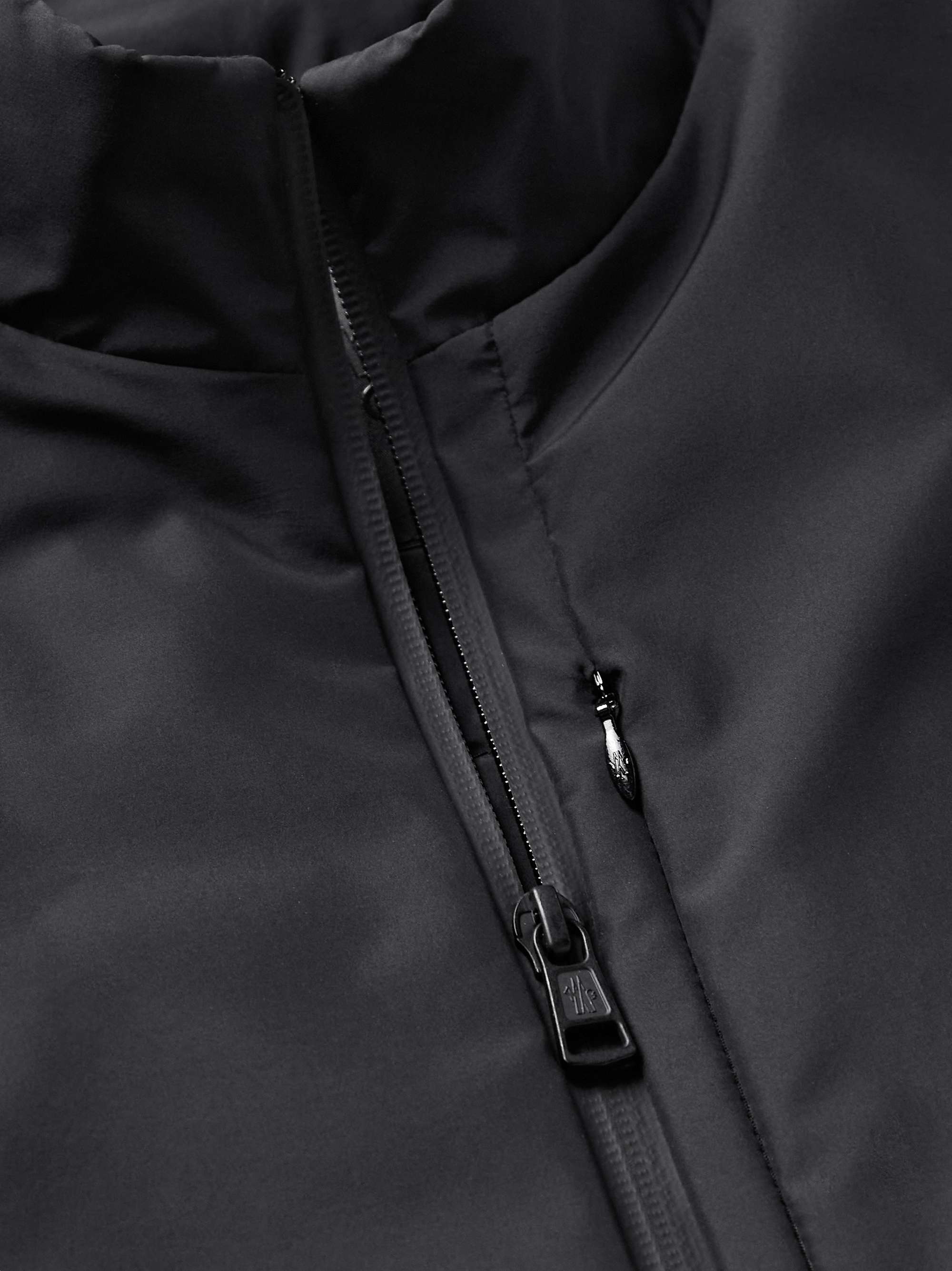 MONCLER Dulac Matte-Nylon Half-Zip Down Gilet
