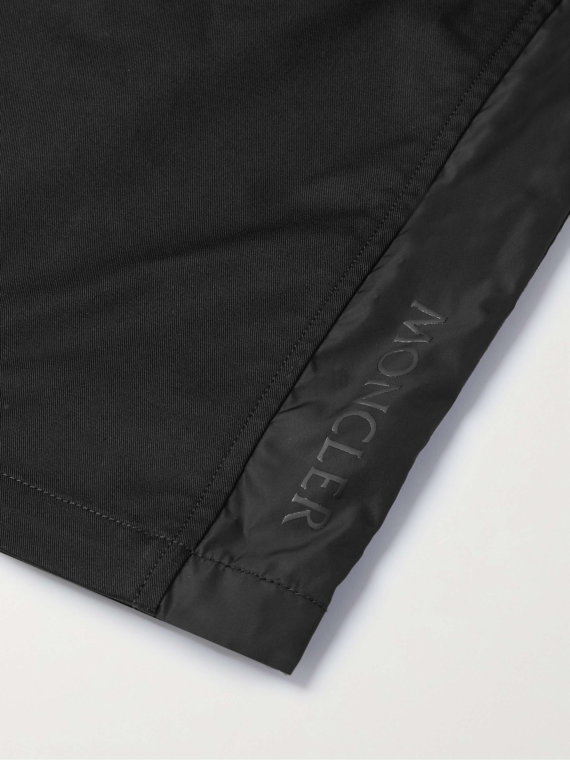 MONCLER Stretch-Cotton Twill Shorts