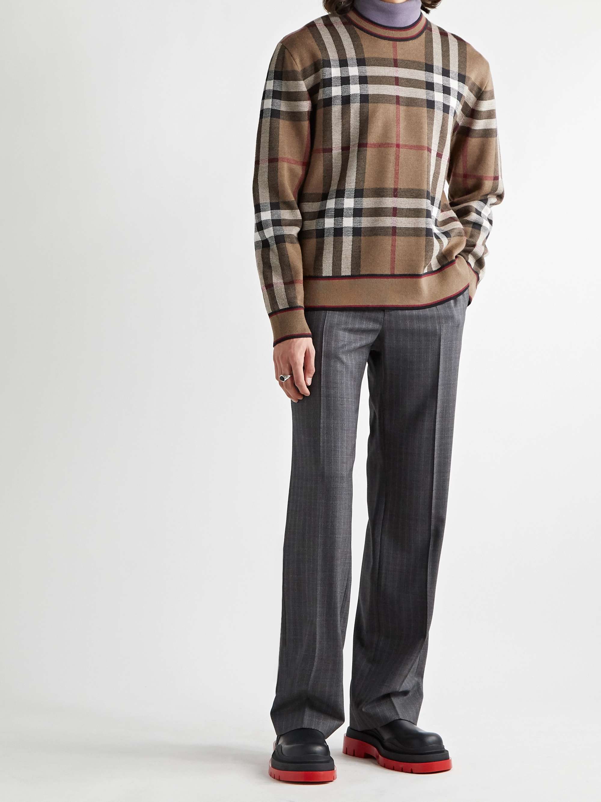 Actualizar 96+ imagen burberry merino wool sweater - Abzlocal.mx