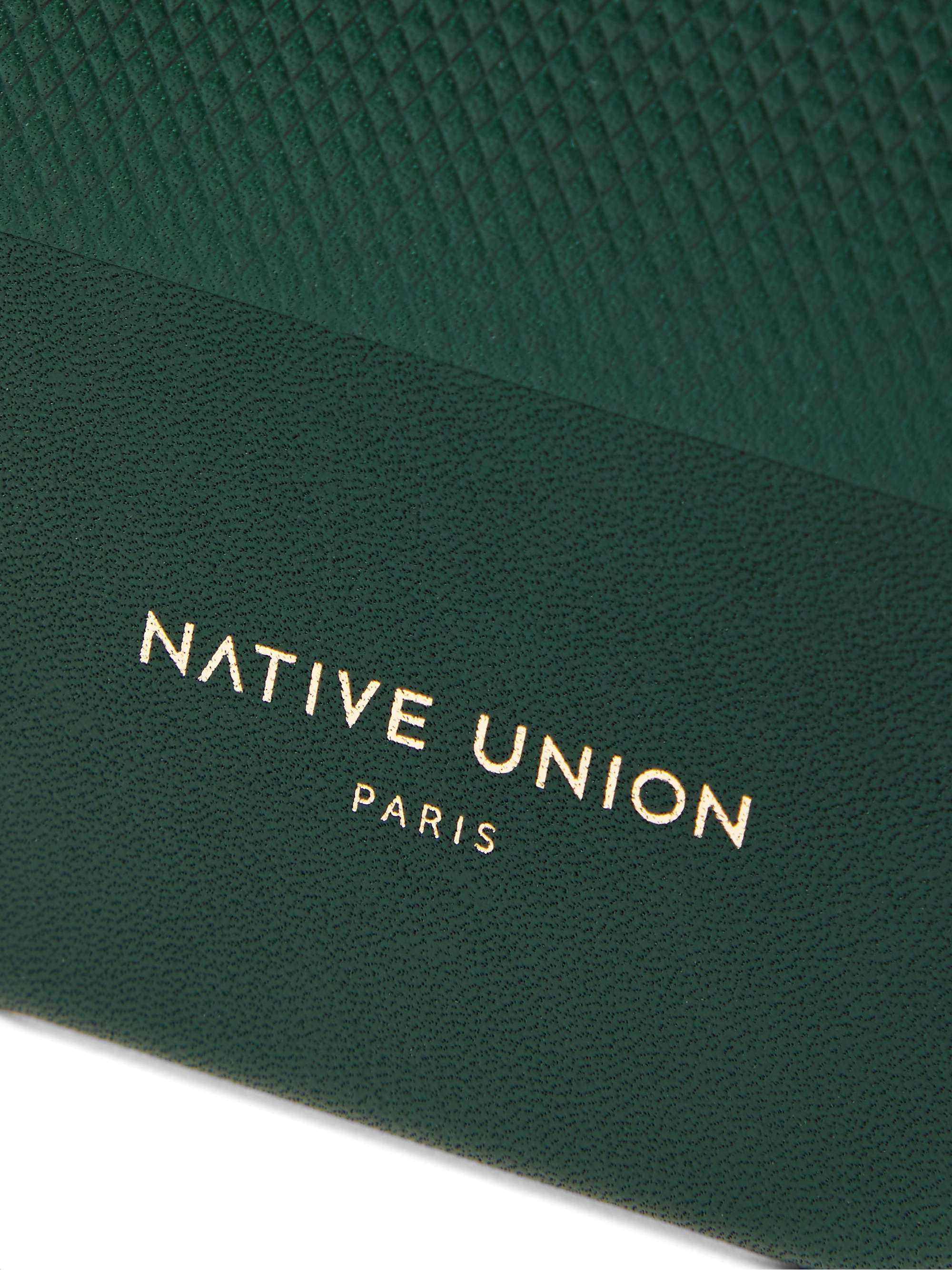 NATIVE UNION Clic Heritage Textured-Leather iPhone 12 Mini Case