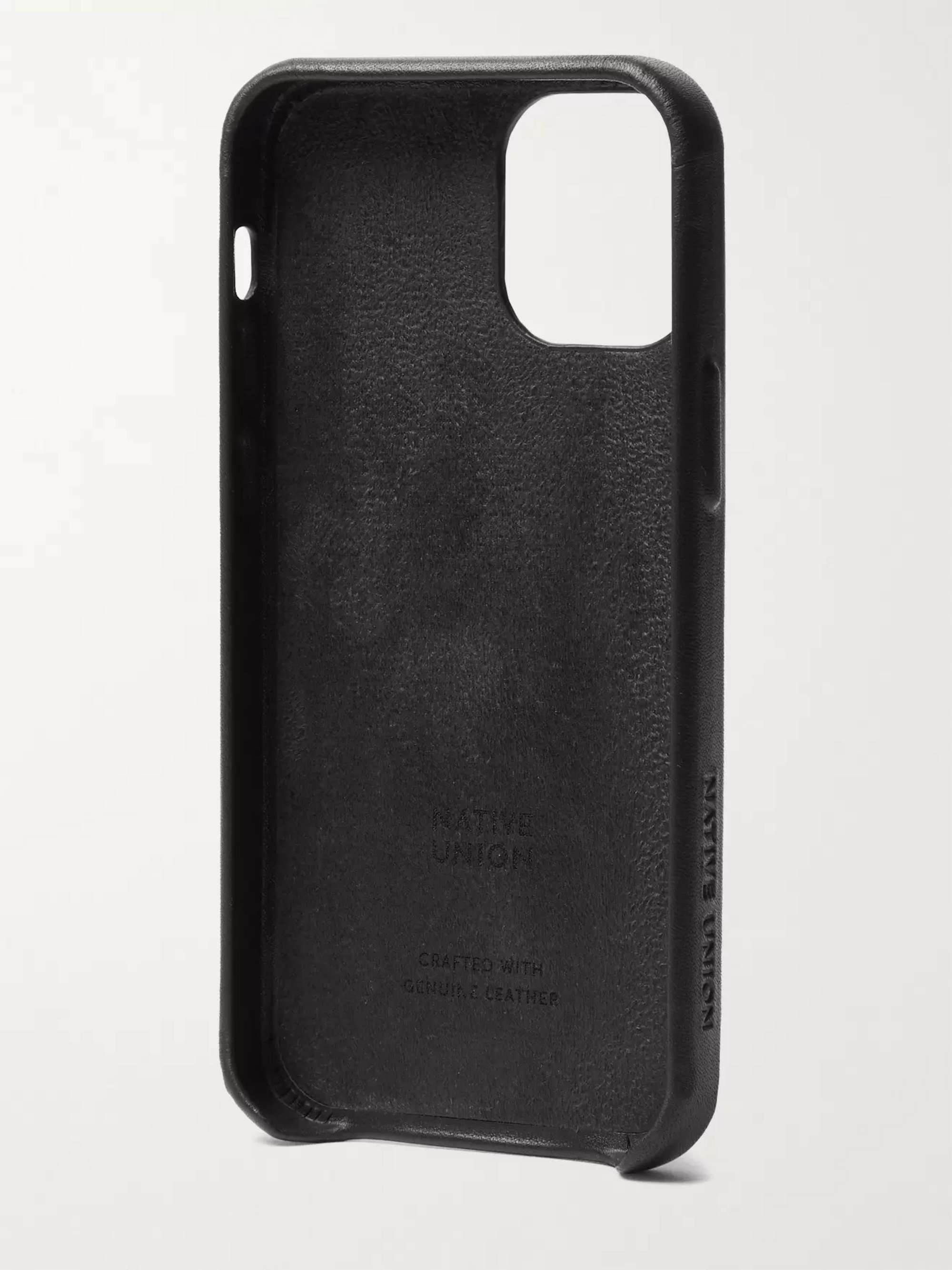 NATIVE UNION Clic Card Leather iPhone 12 Mini Case