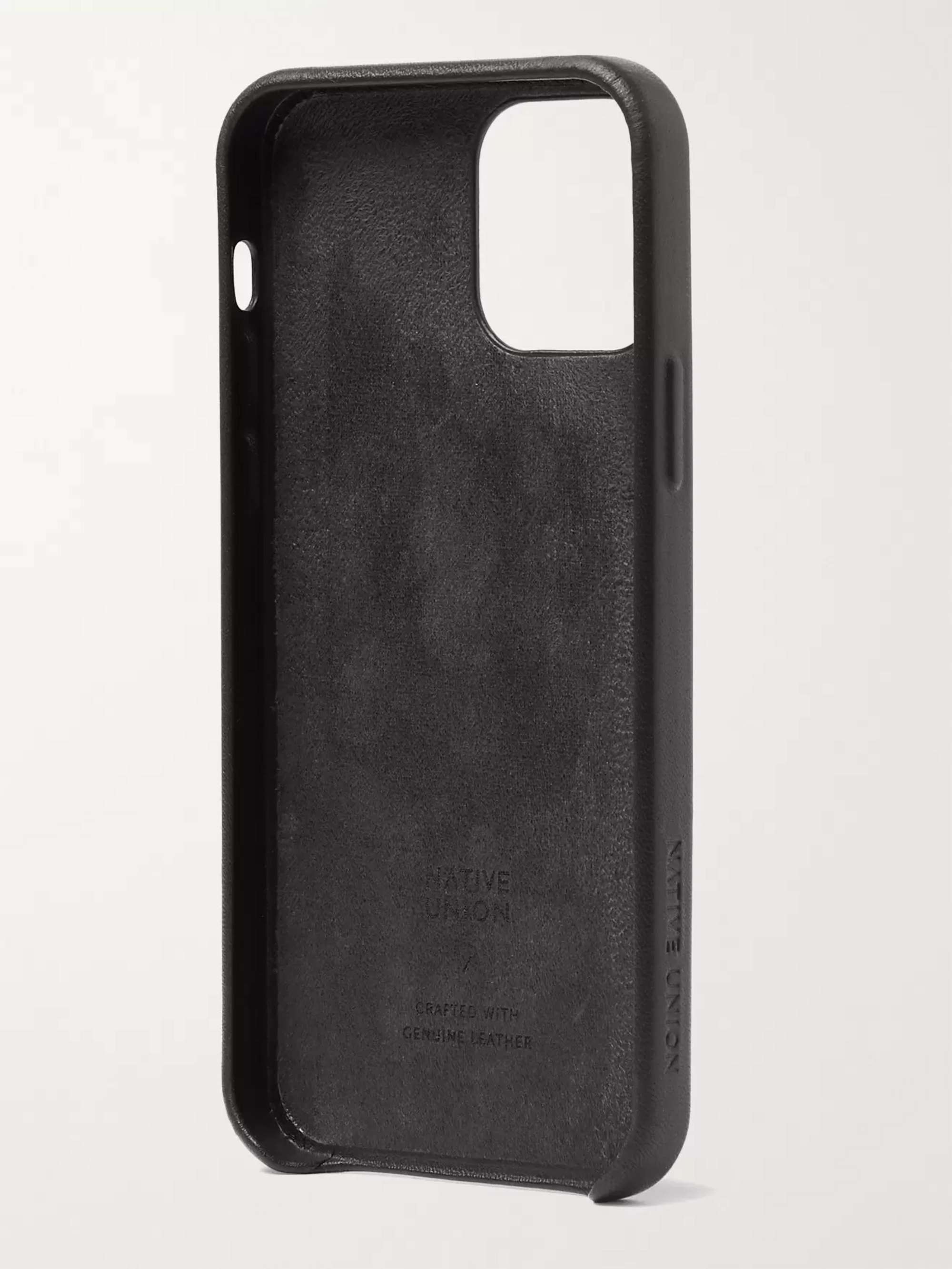 NATIVE UNION Clic Card Leather iPhone 12 Case
