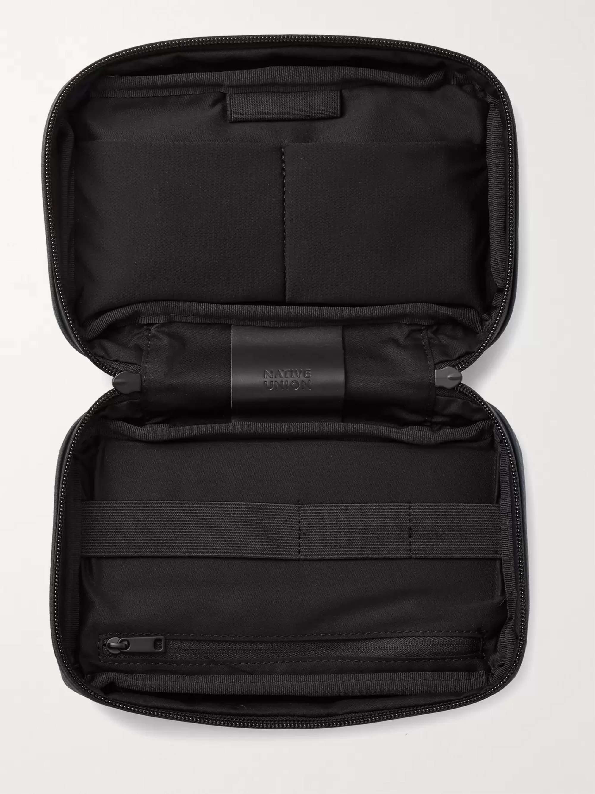NATIVE UNION Stow Organizer Panelled Canvas Zip-Around Pouch