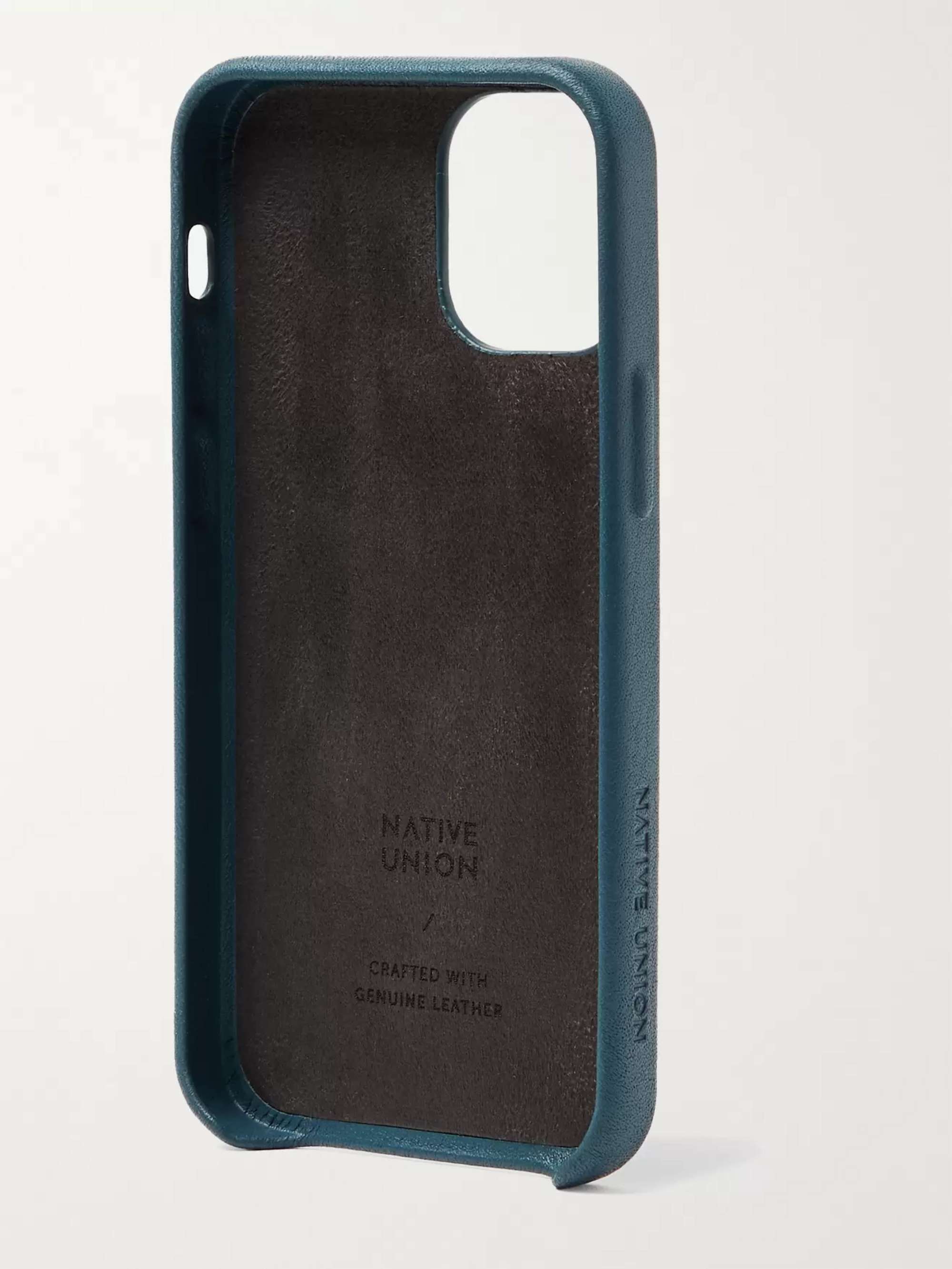 NATIVE UNION Clic Classic Leather iPhone 12 Pro Case