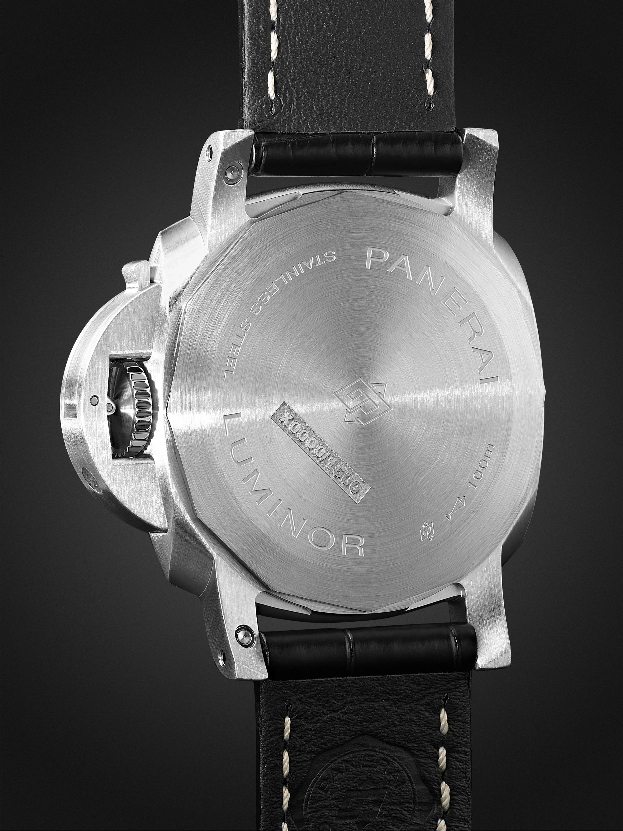 PANERAI Luminor Marina 42mm Automatic Stainless Steel and Alligator Watch, Ref. No. PAM01392