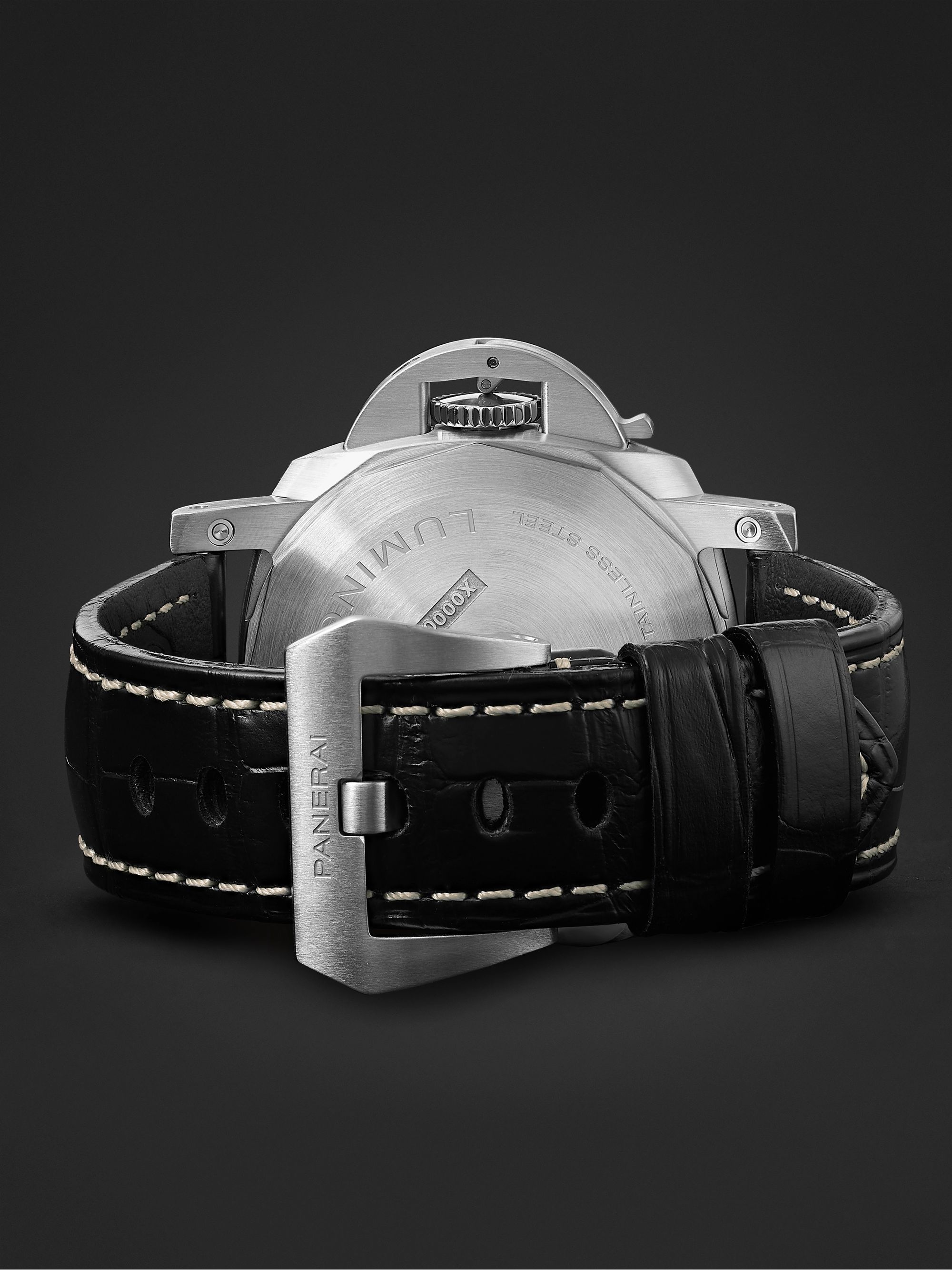 PANERAI Luminor Marina 42mm Automatic Stainless Steel and Alligator Watch, Ref. No. PAM01392