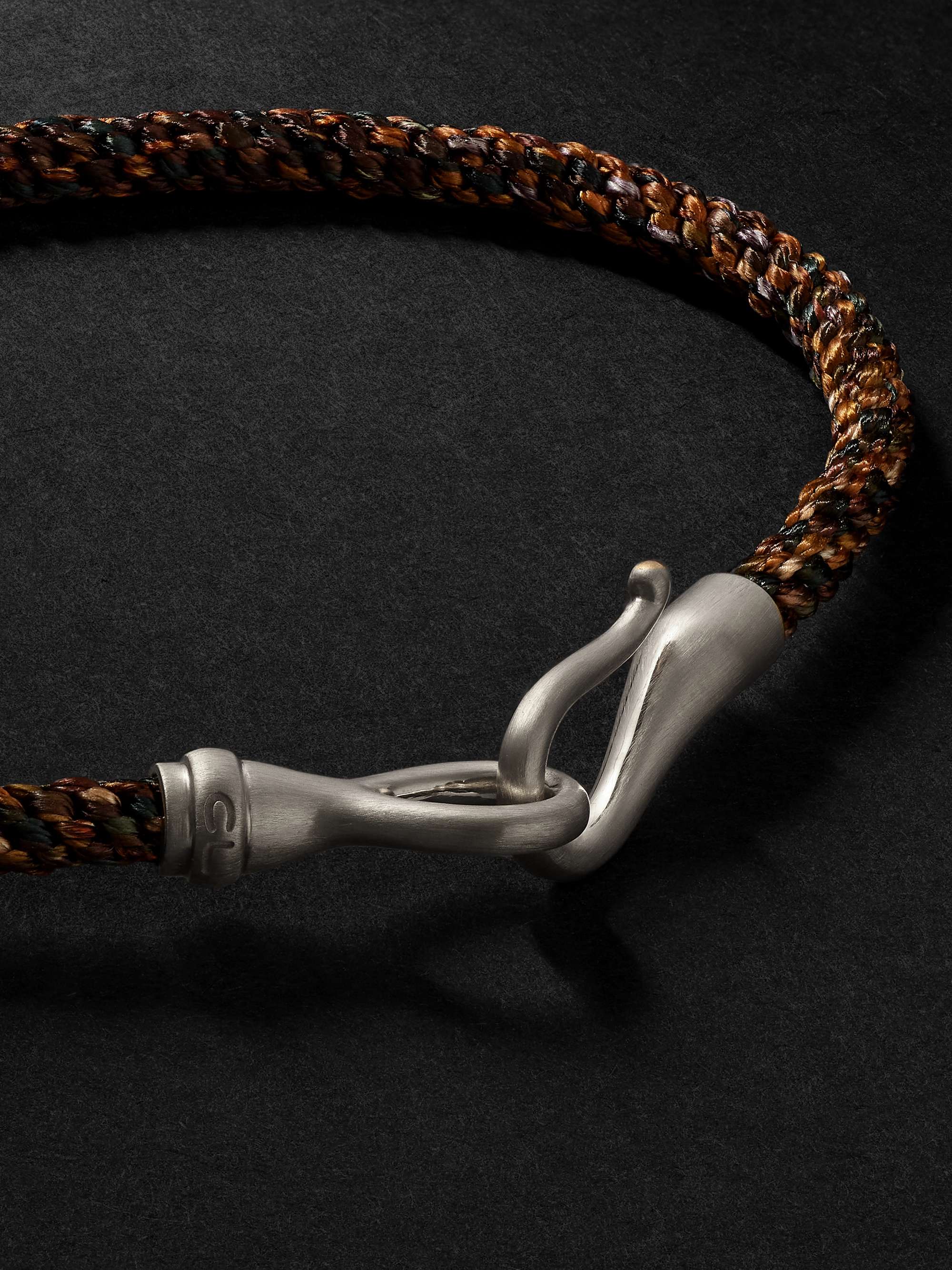 OLE LYNGGAARD COPENHAGEN Life Gold and Cord Bracelet