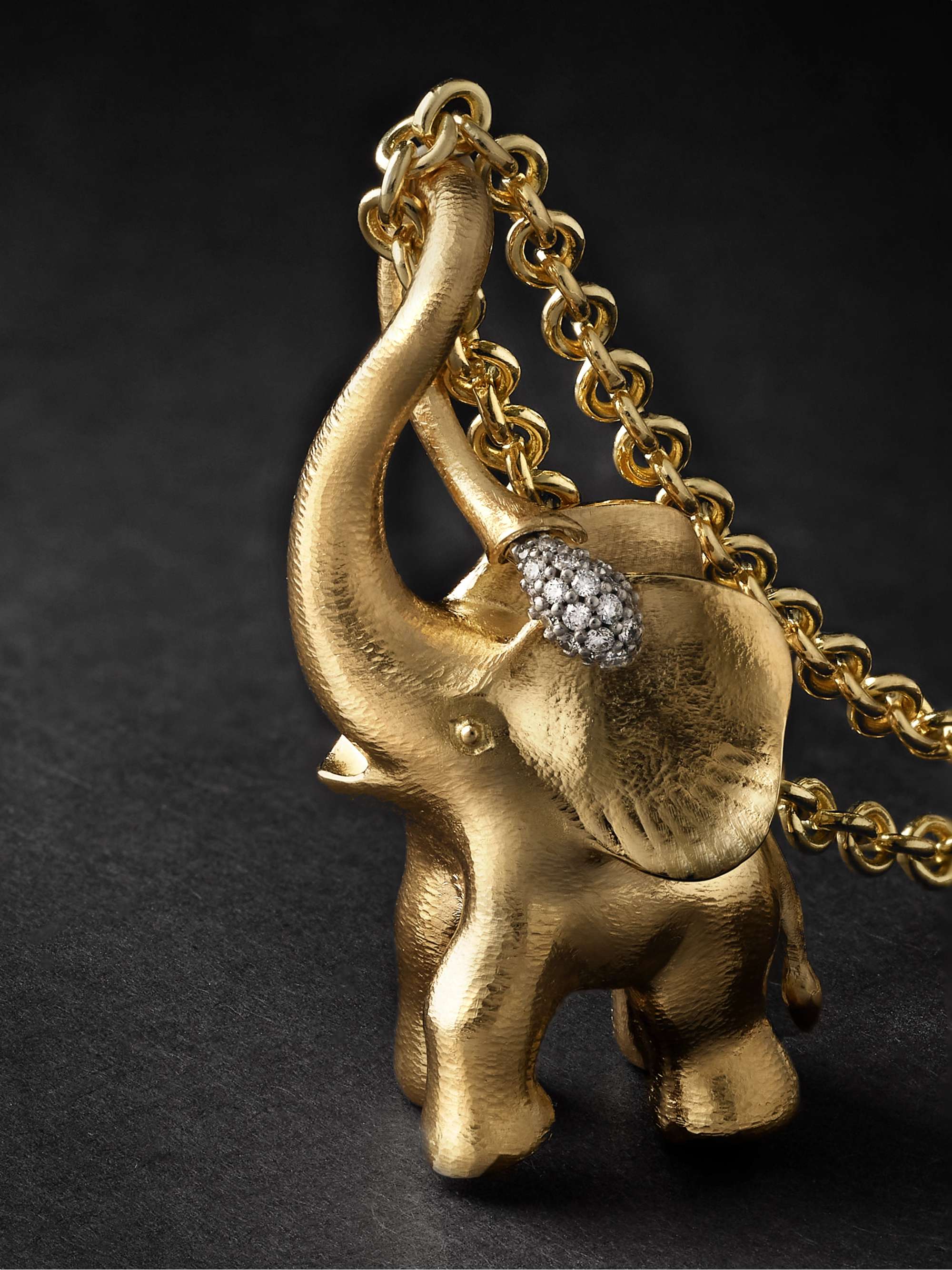 OLE LYNGGAARD COPENHAGEN Gold and Diamond Necklace